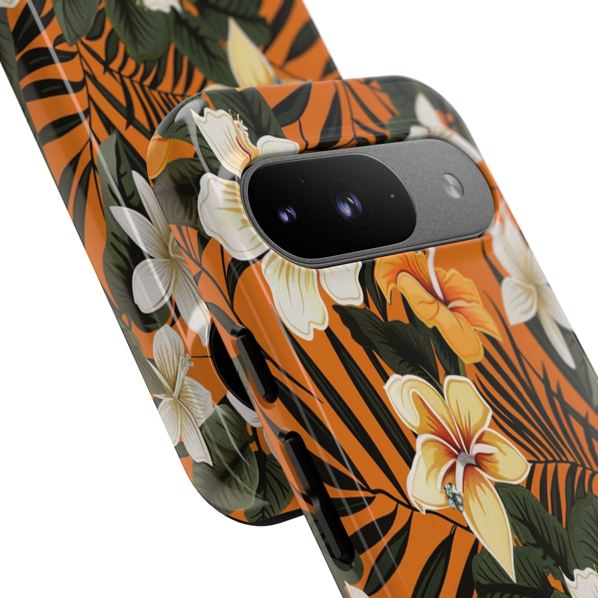 Vibrant Orange Tropical Case