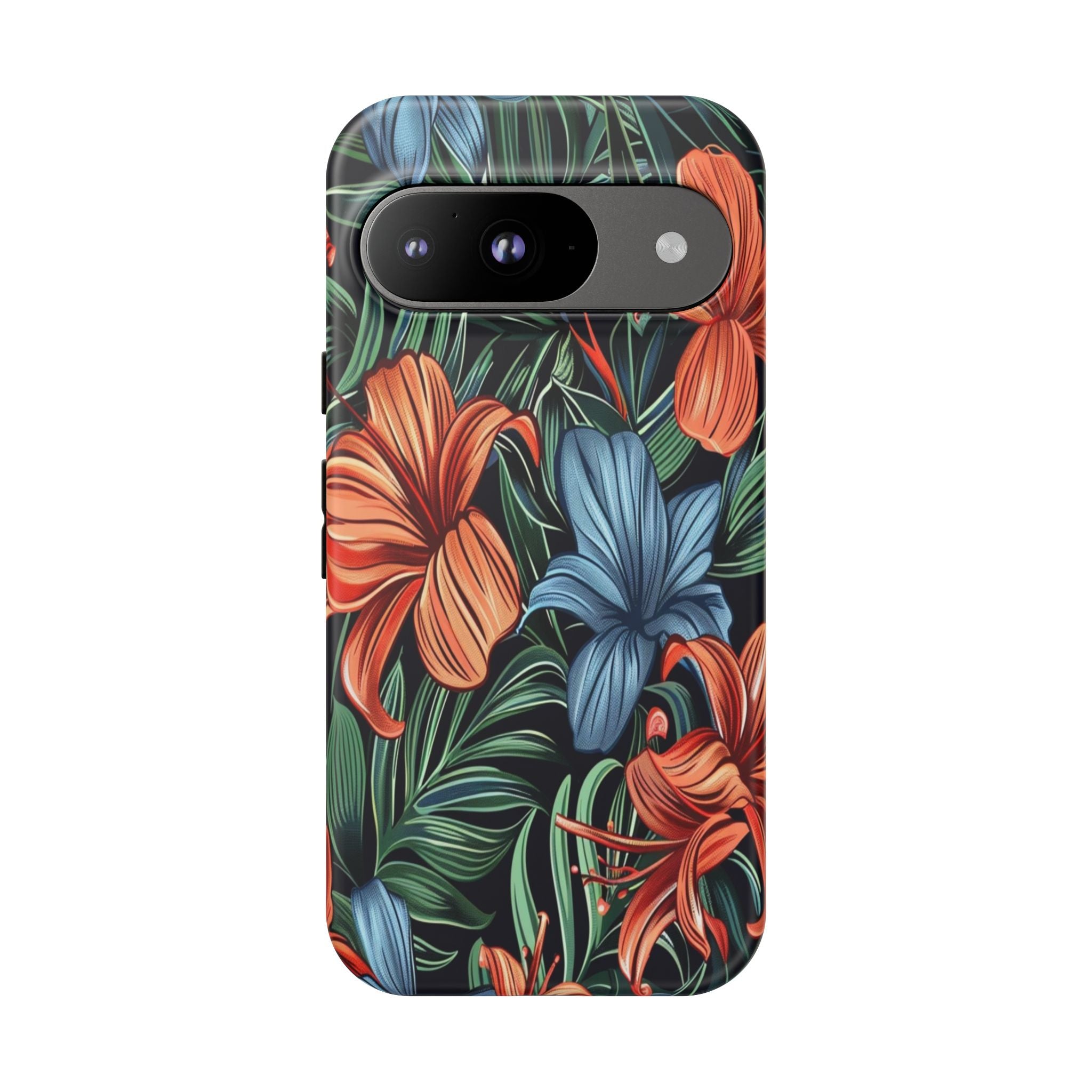 Tropical Red and Blue