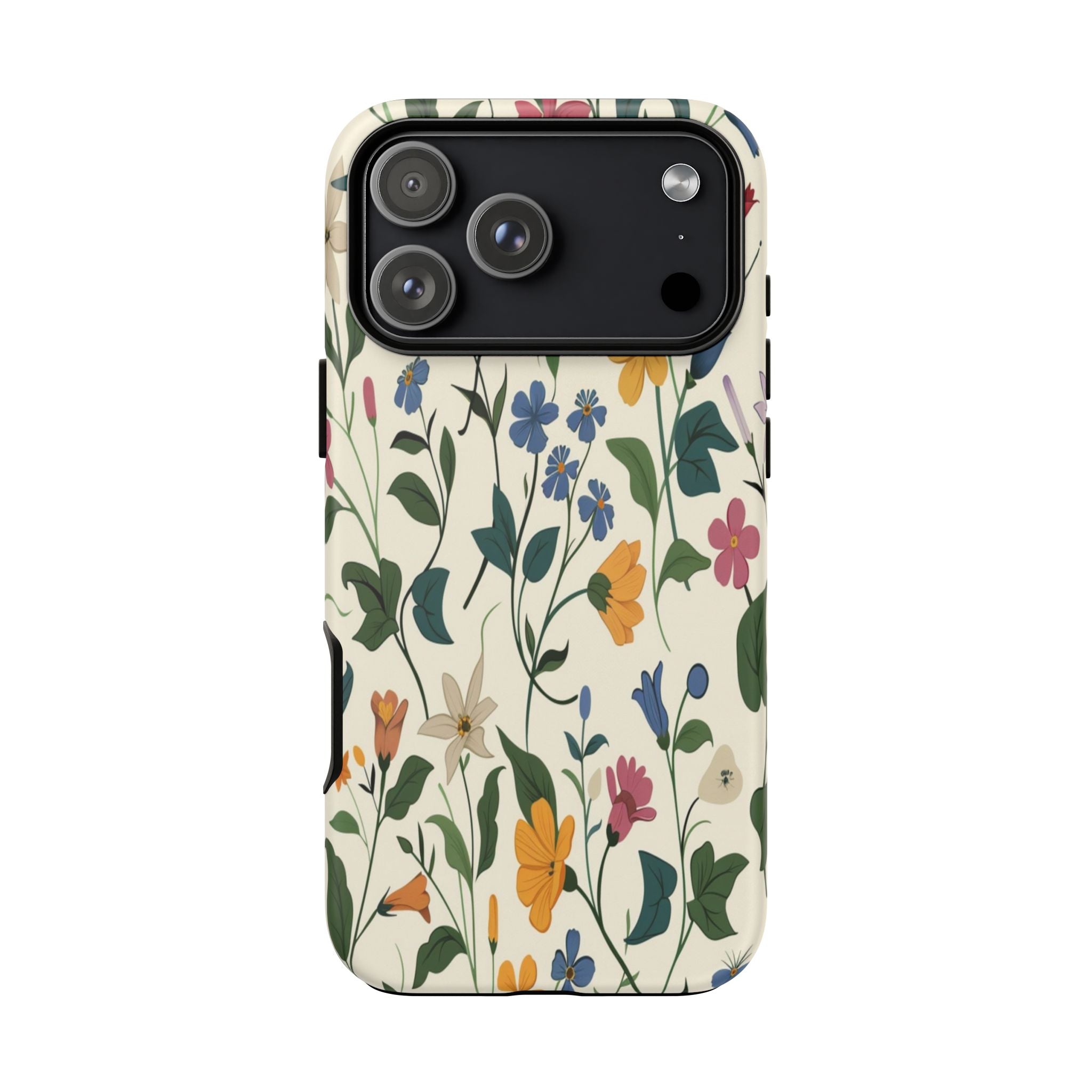 Vibrant Botanical Floral Pattern