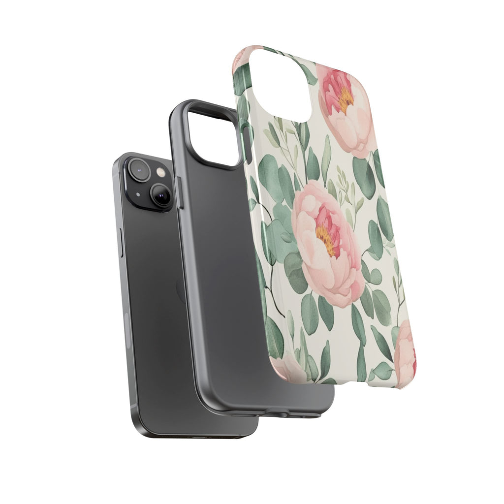 Soft Pink Peonies Case