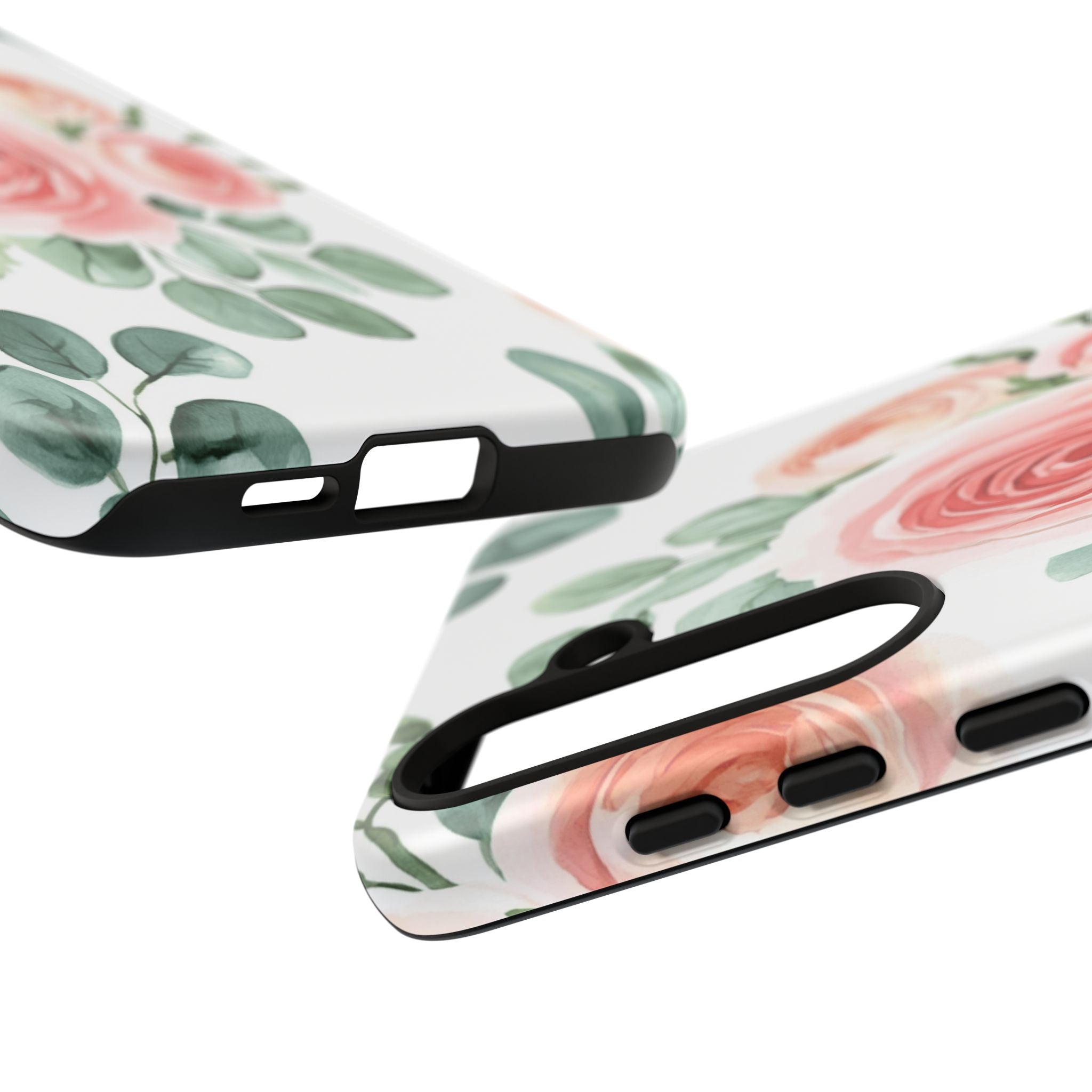 Delicate Watercolor Rose Case