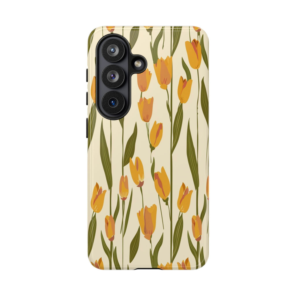 Yellow and Orange Tulips Case