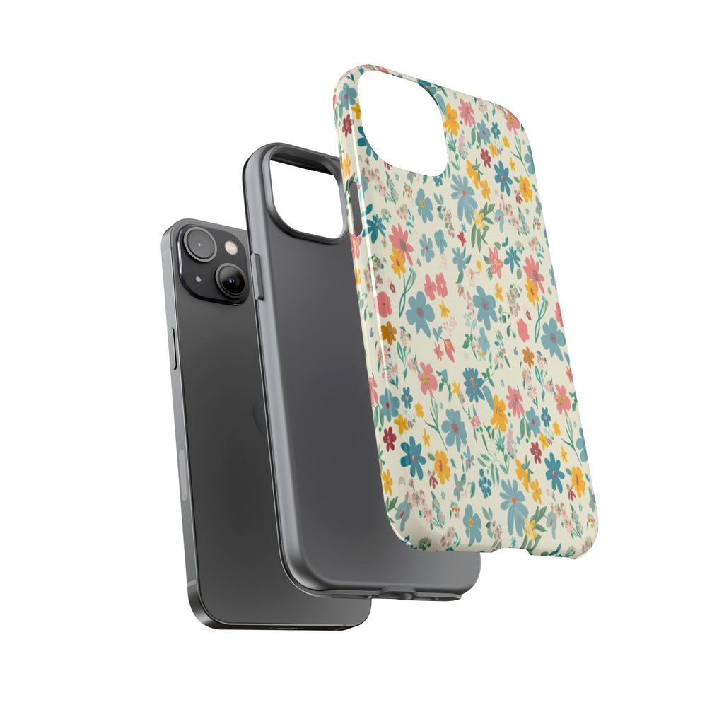 Pastel Yellow Green and Blue Case