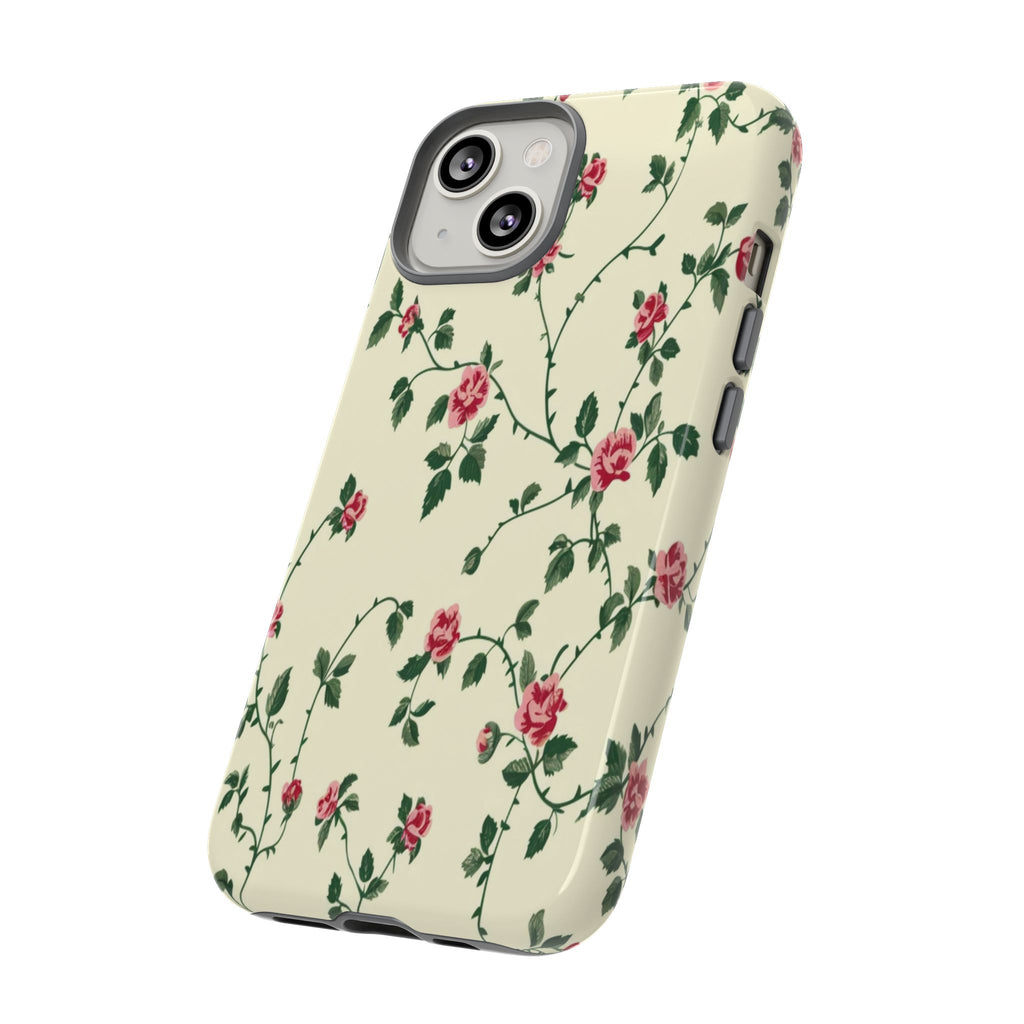 Elegant Pink Victorian Roses Case