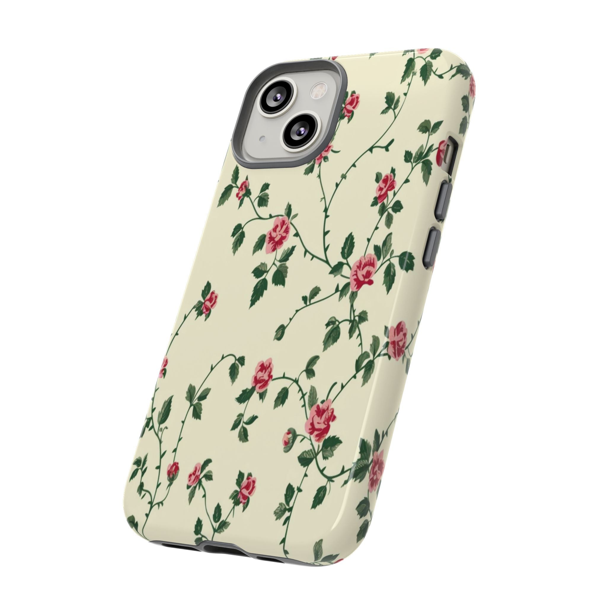 Elegant Pink Victorian Roses Case