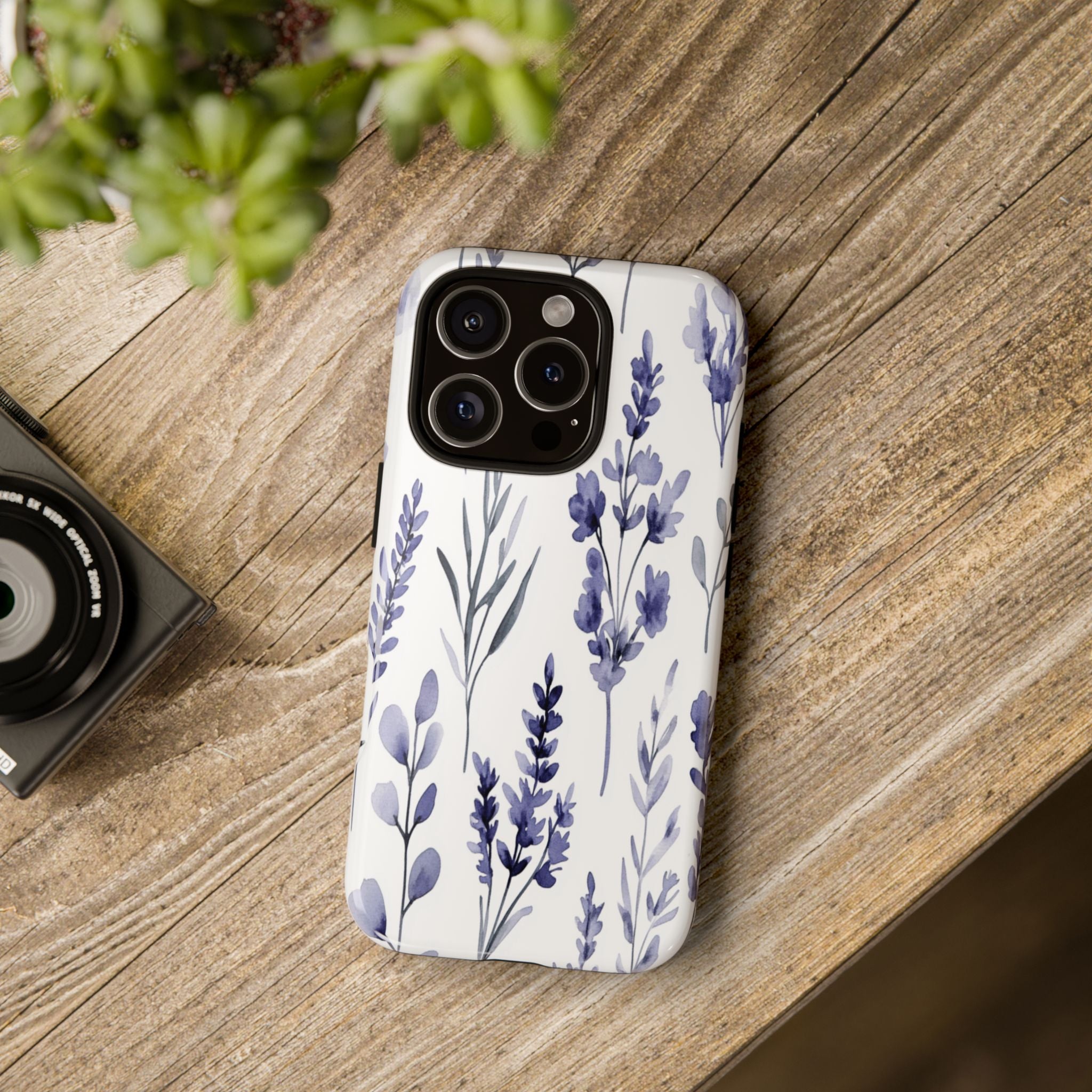 Delicate Purple Watercolor Case