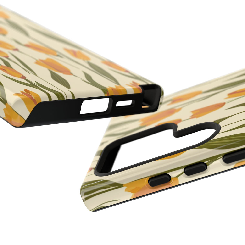 Yellow and Orange Tulips Case