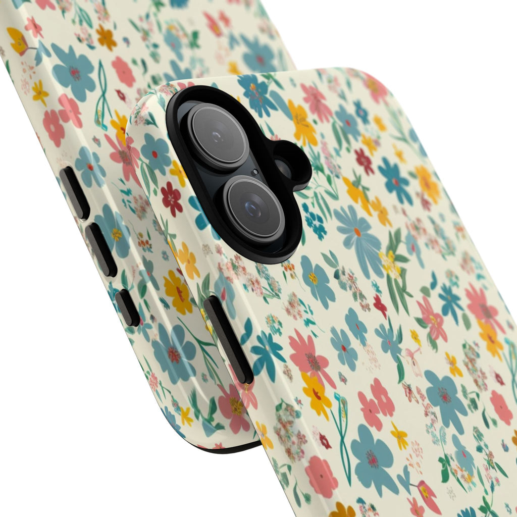 Pastel Yellow Green and Blue Case