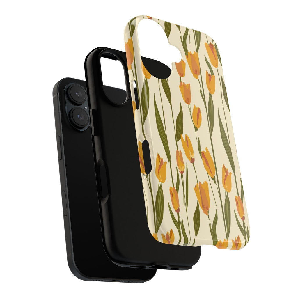 Yellow and Orange Tulips Case