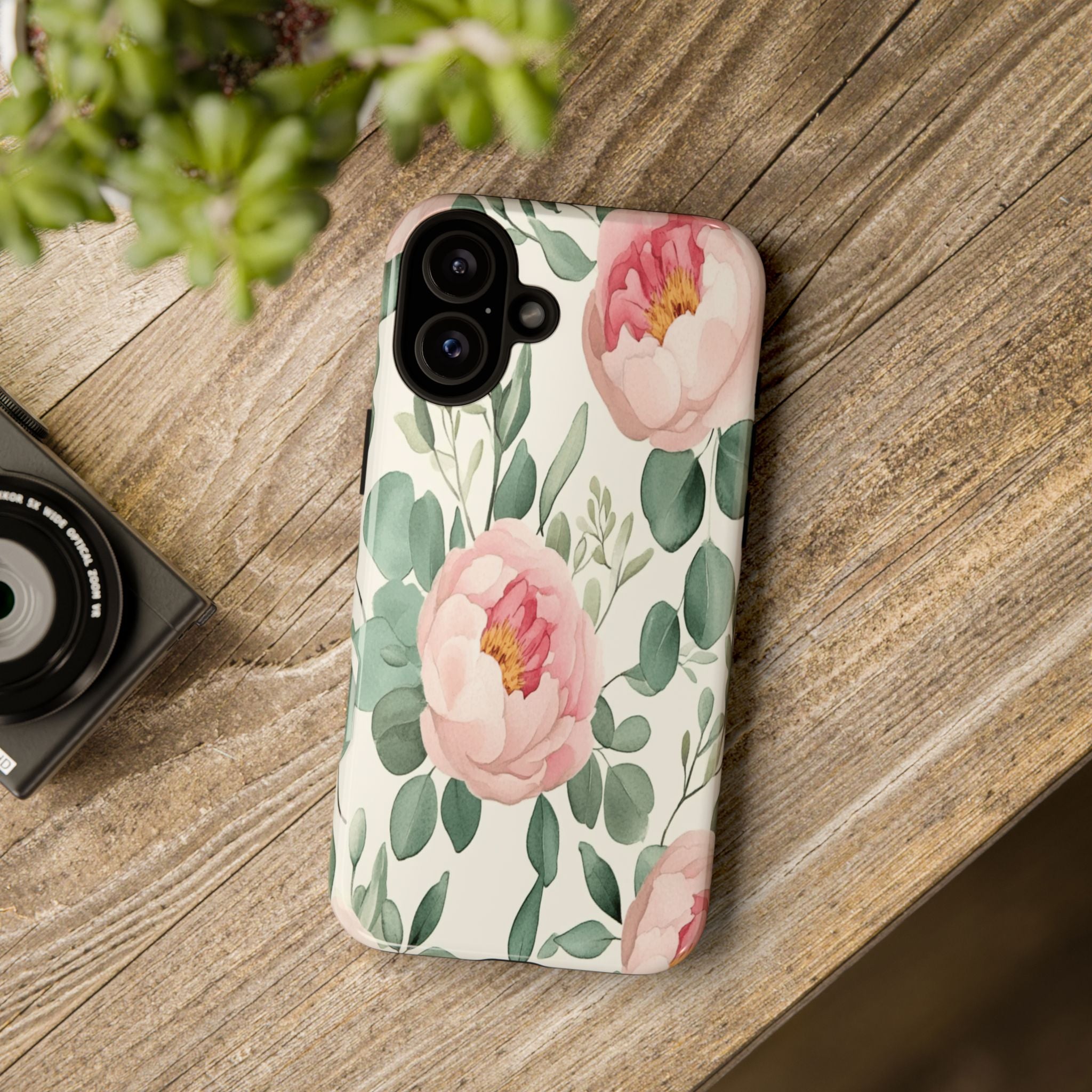 Soft Pink Peonies Case