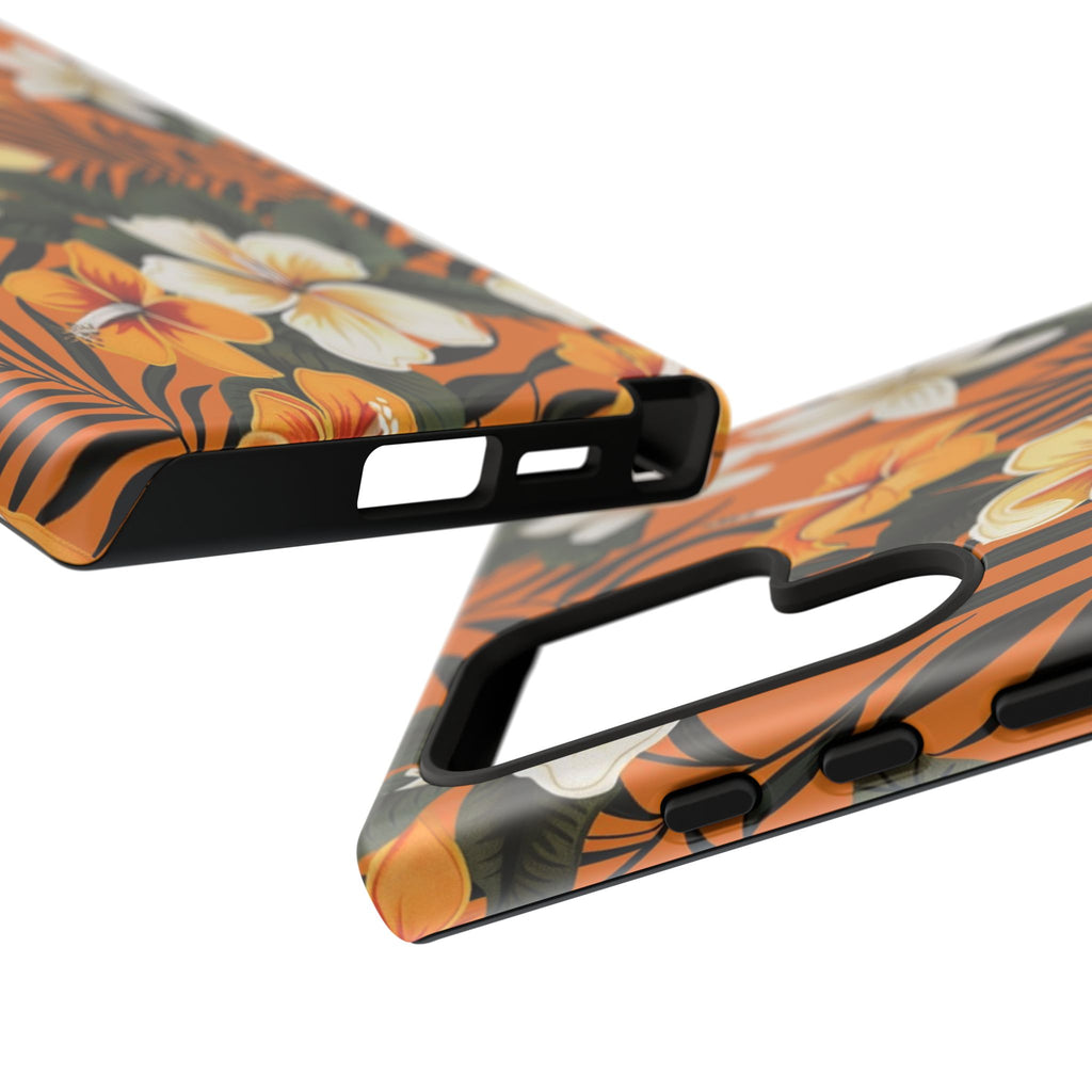 Vibrant Orange Tropical Case