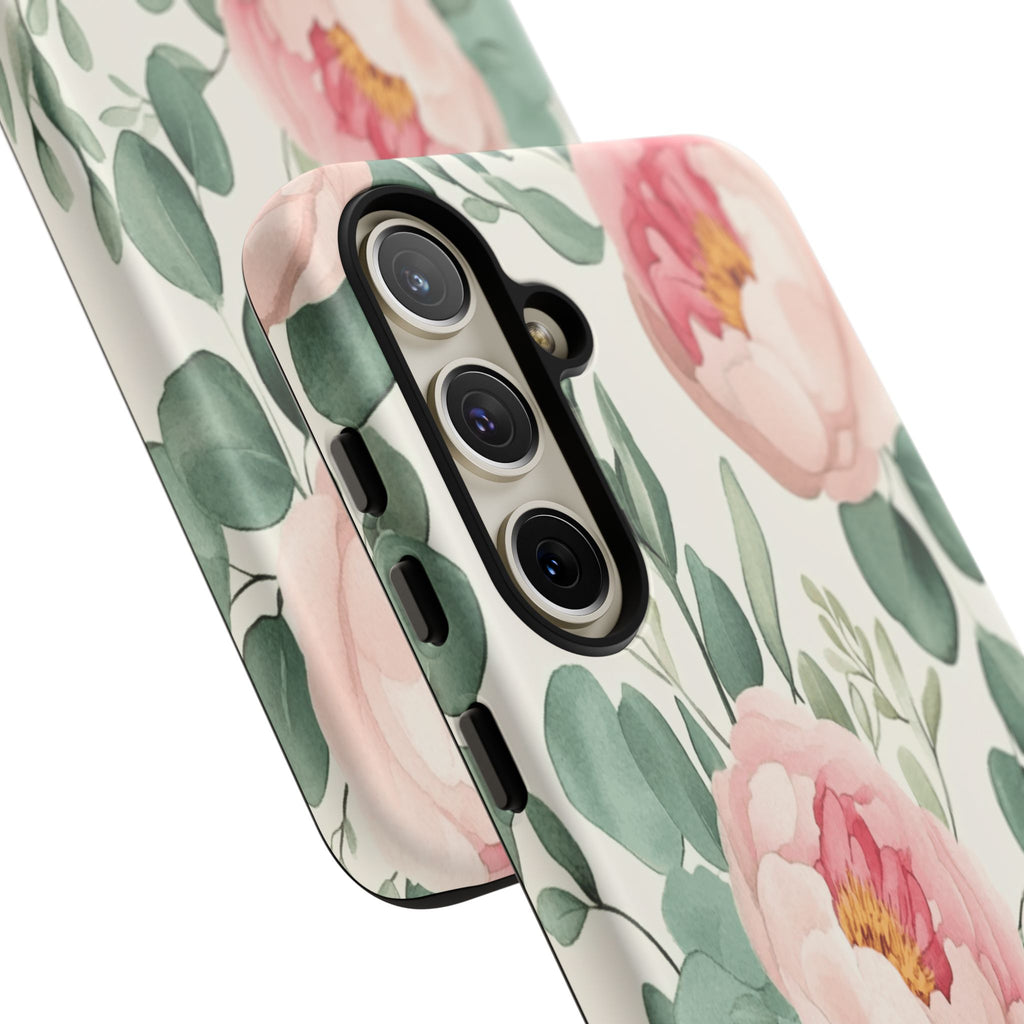 Soft Pink Peonies Case