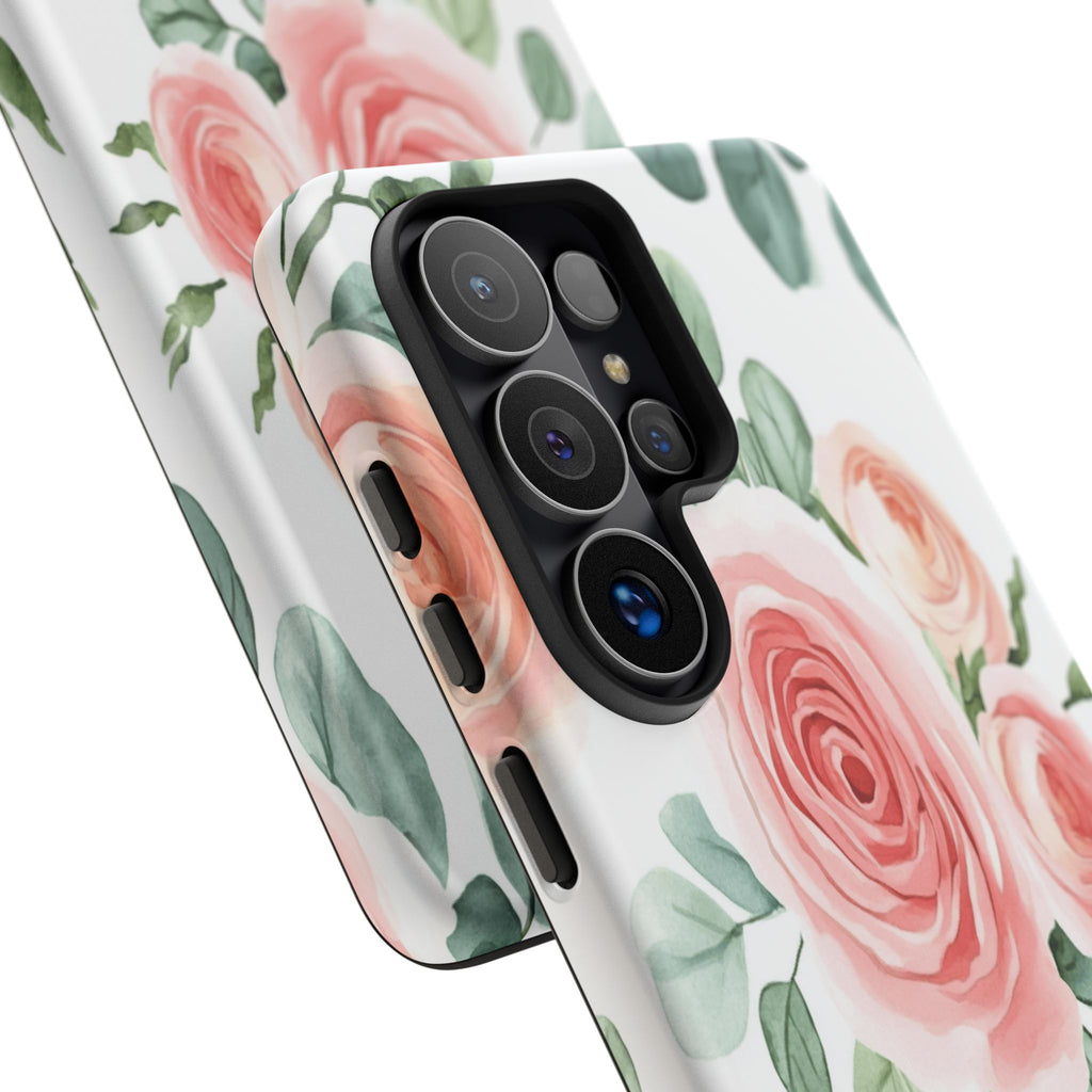 Delicate Watercolor Rose Case