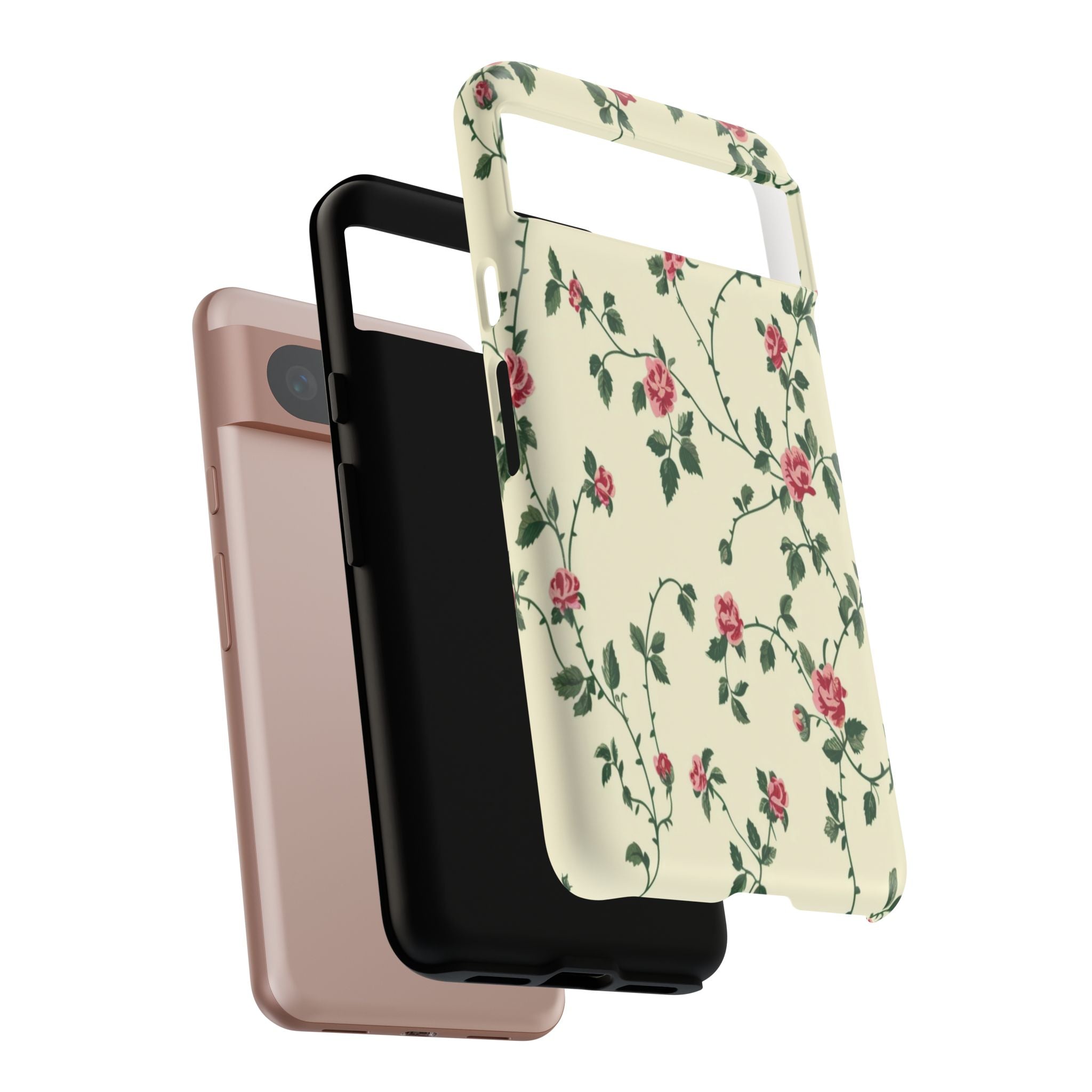 Elegant Pink Victorian Roses Case