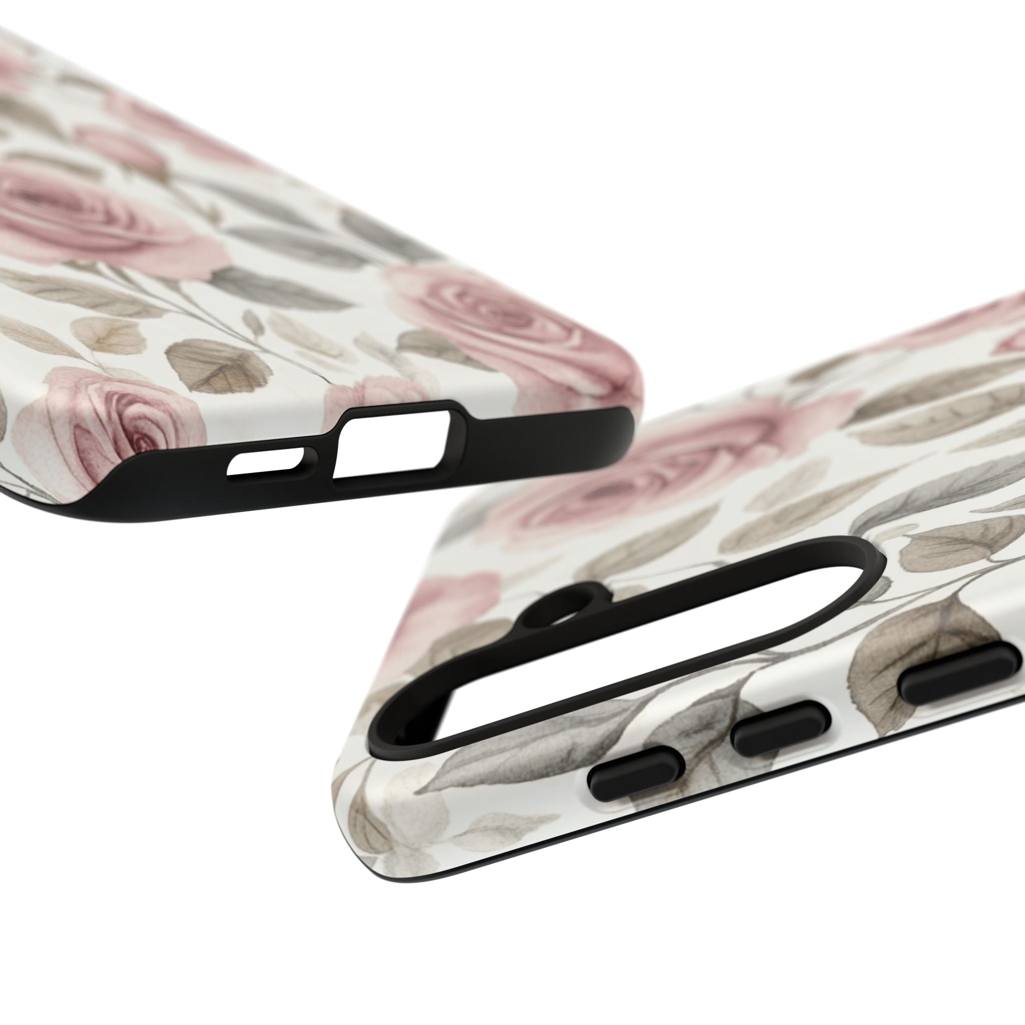 Elegant Watercolor Rose Case