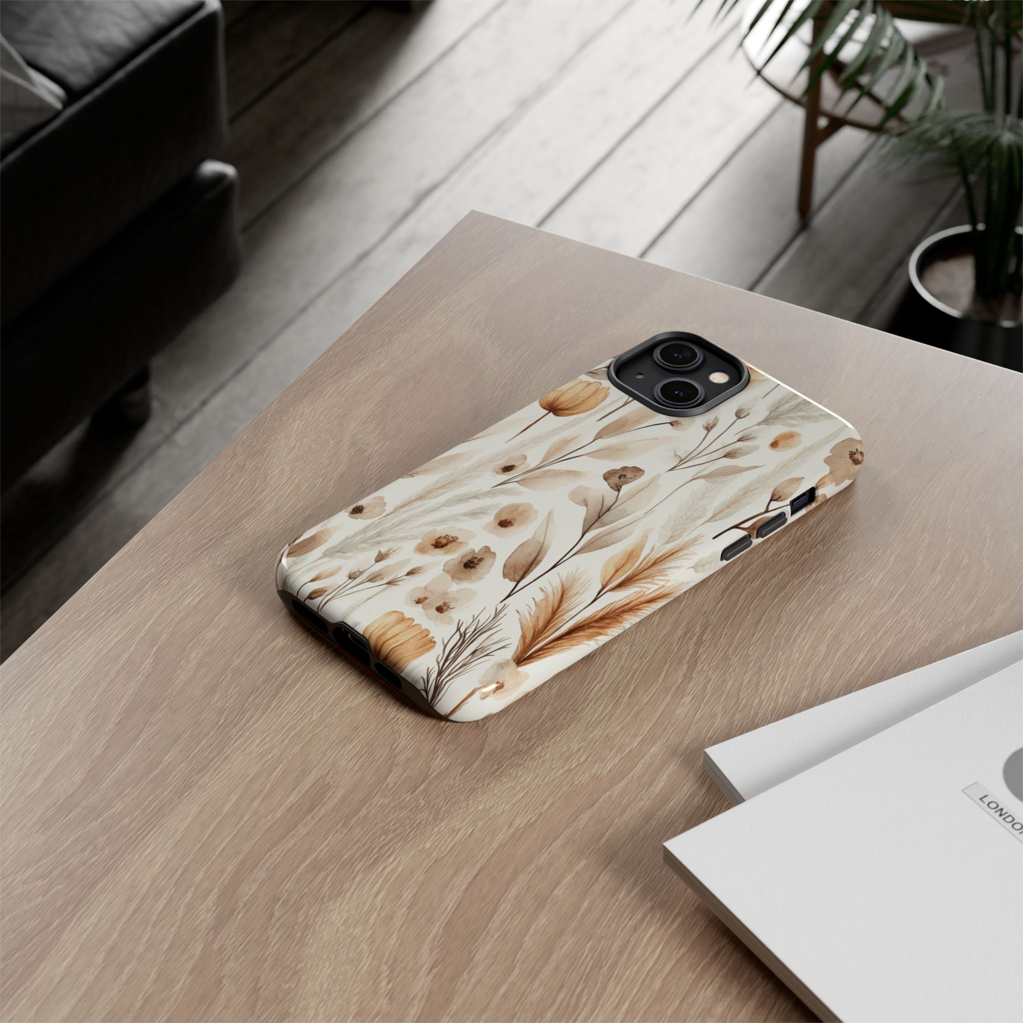 Dried Flowers Watercolor Case
