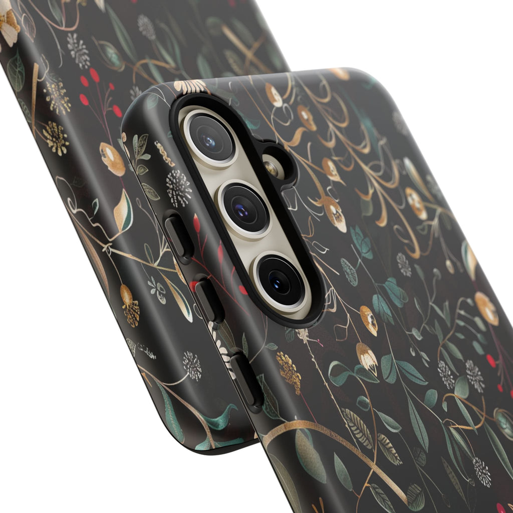 Dark Leafy Case