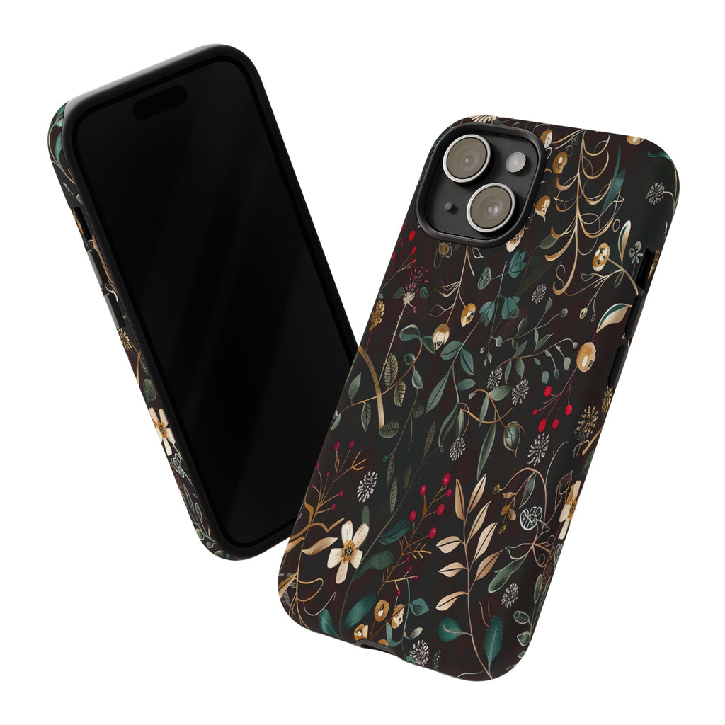 Dark Leafy Case
