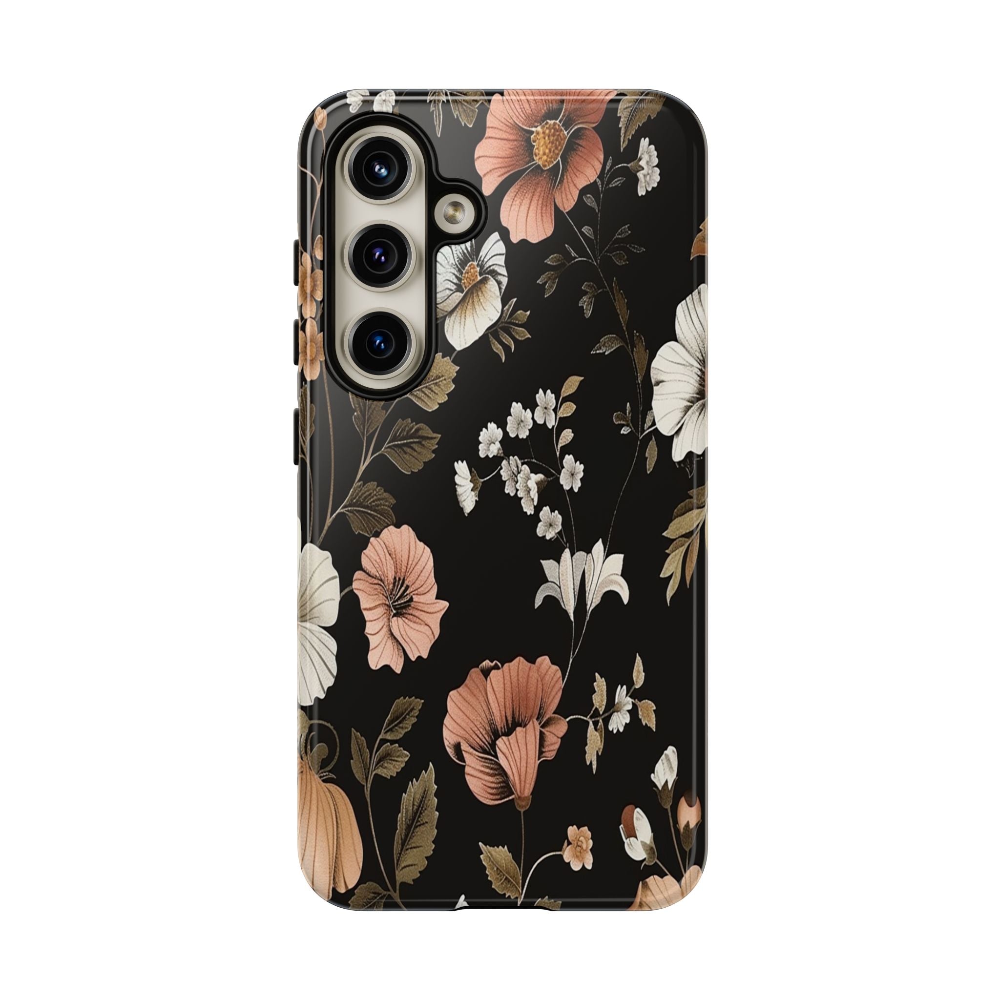 Peachy Cosmos on Black