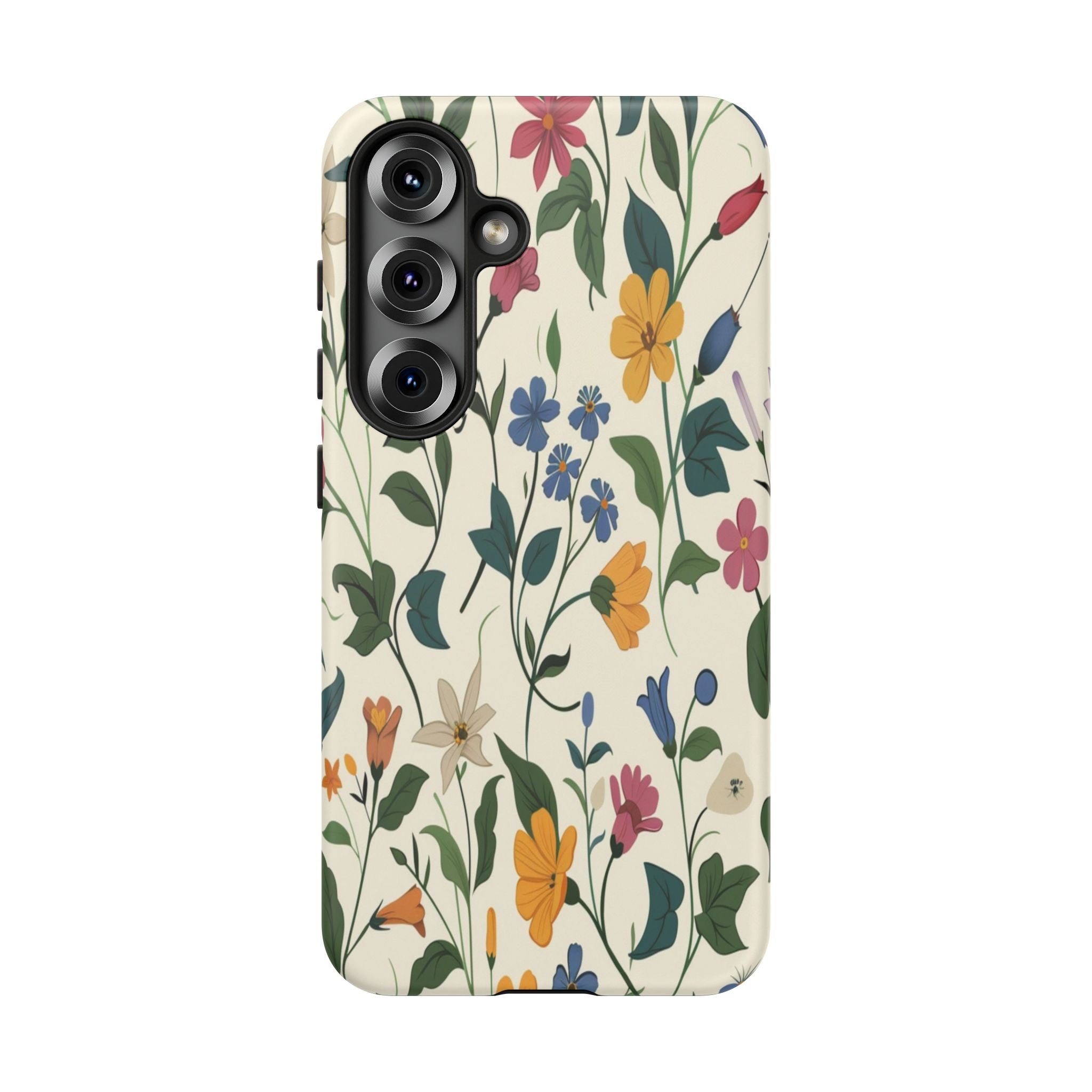 Vibrant Botanical Floral Pattern