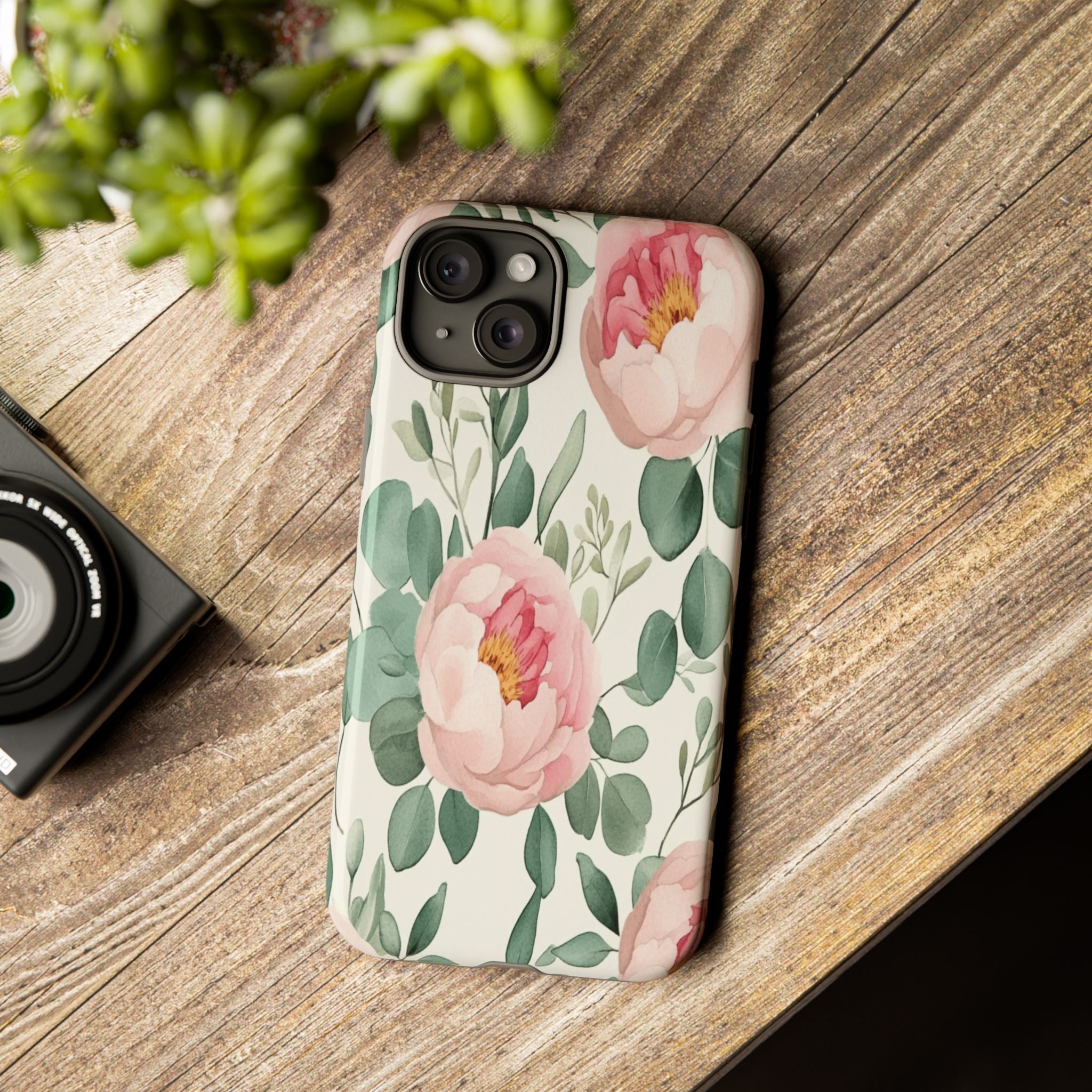 Soft Pink Peonies Case