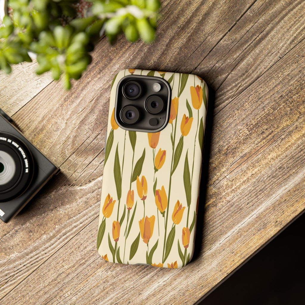 Yellow and Orange Tulips Case