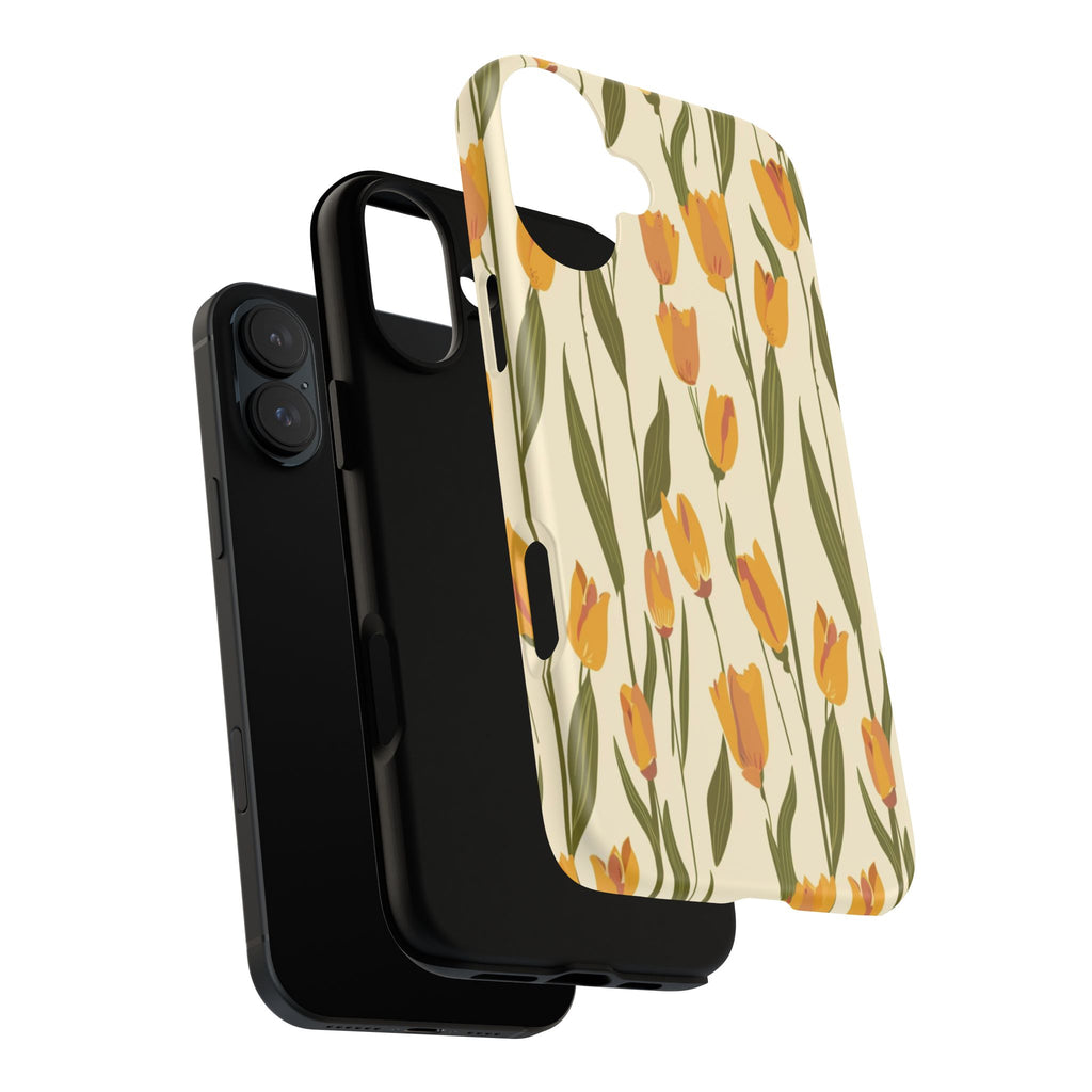 Yellow and Orange Tulips Case