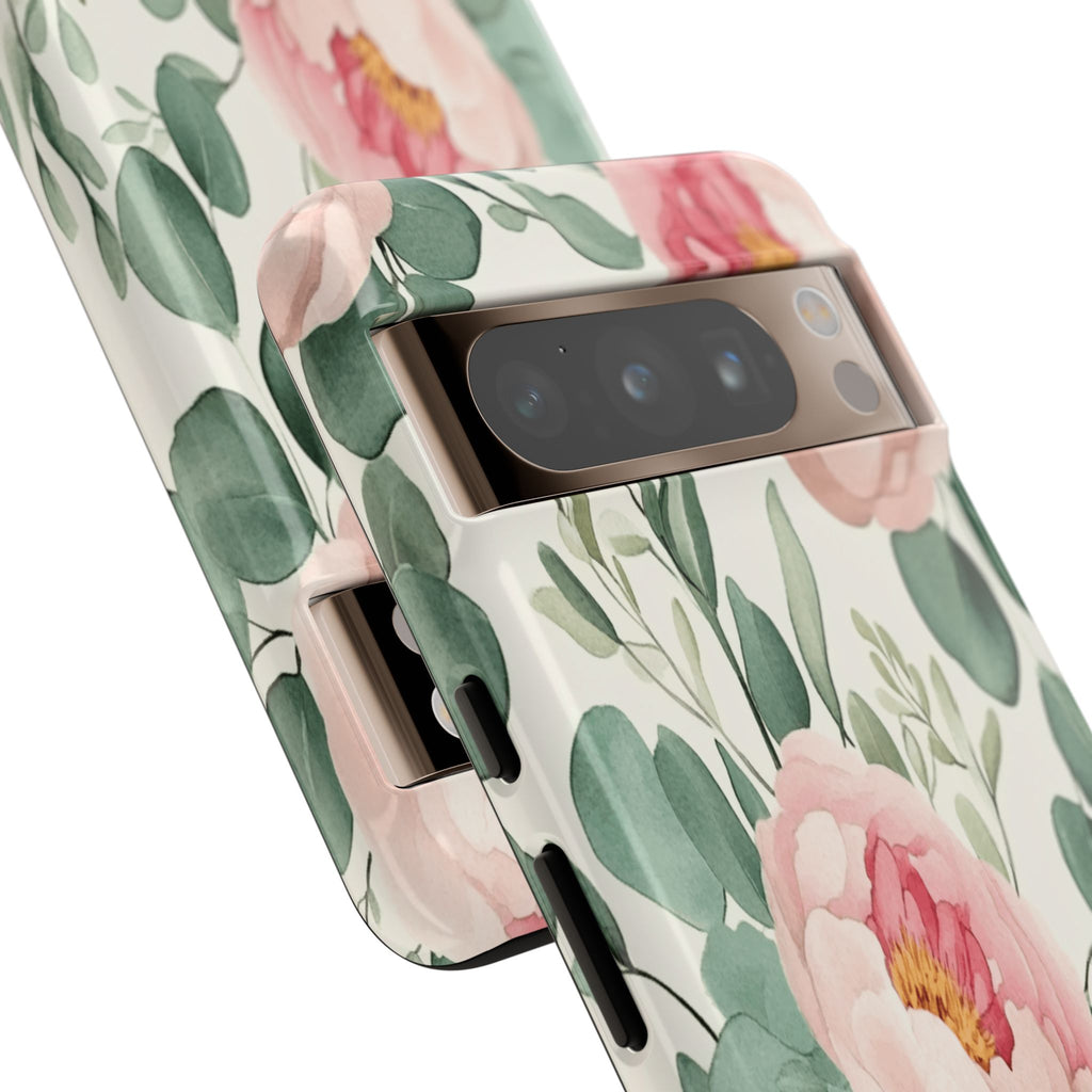 Soft Pink Peonies Case