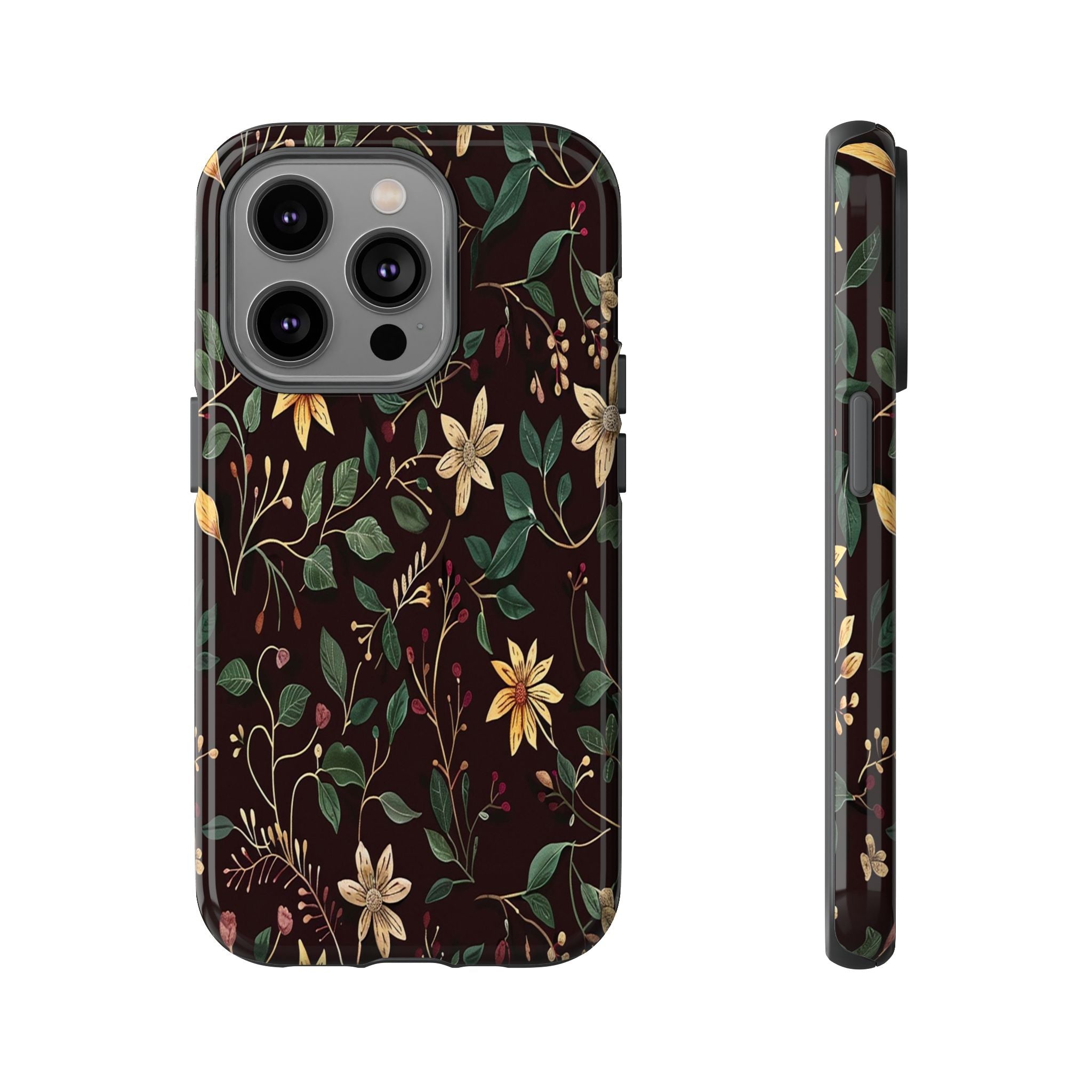 Vintage Botanical Floral Seamless Pattern