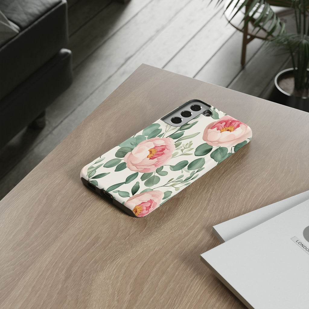 Soft Pink Peonies Case