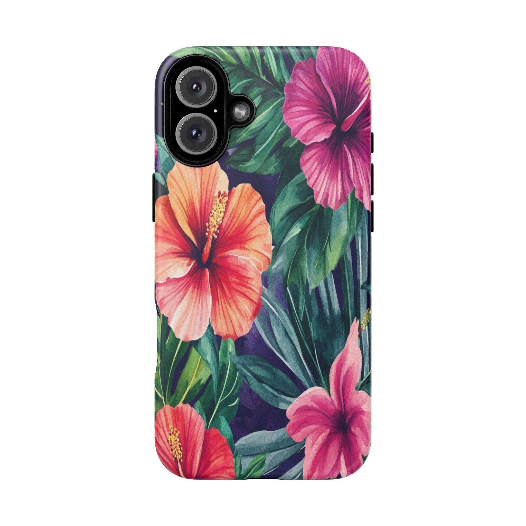 Navy Floral Watercolor