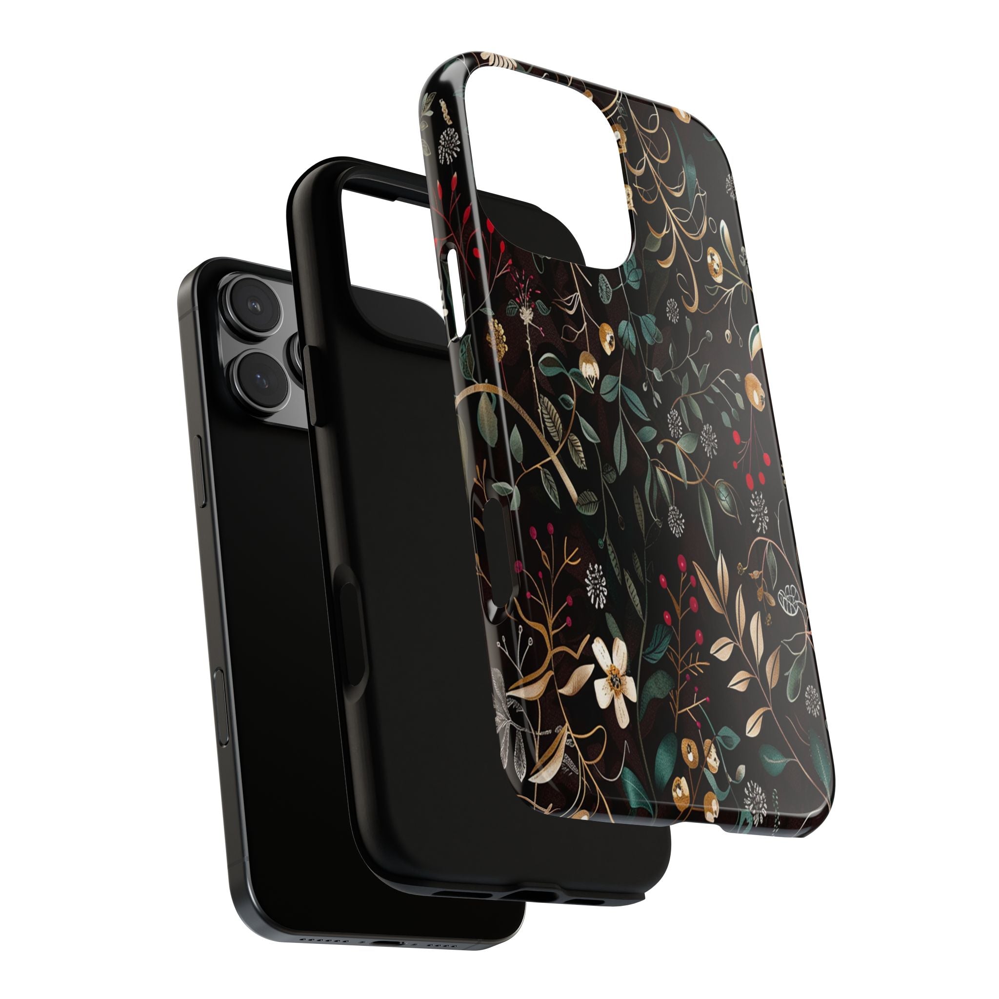 Dark Leafy Case