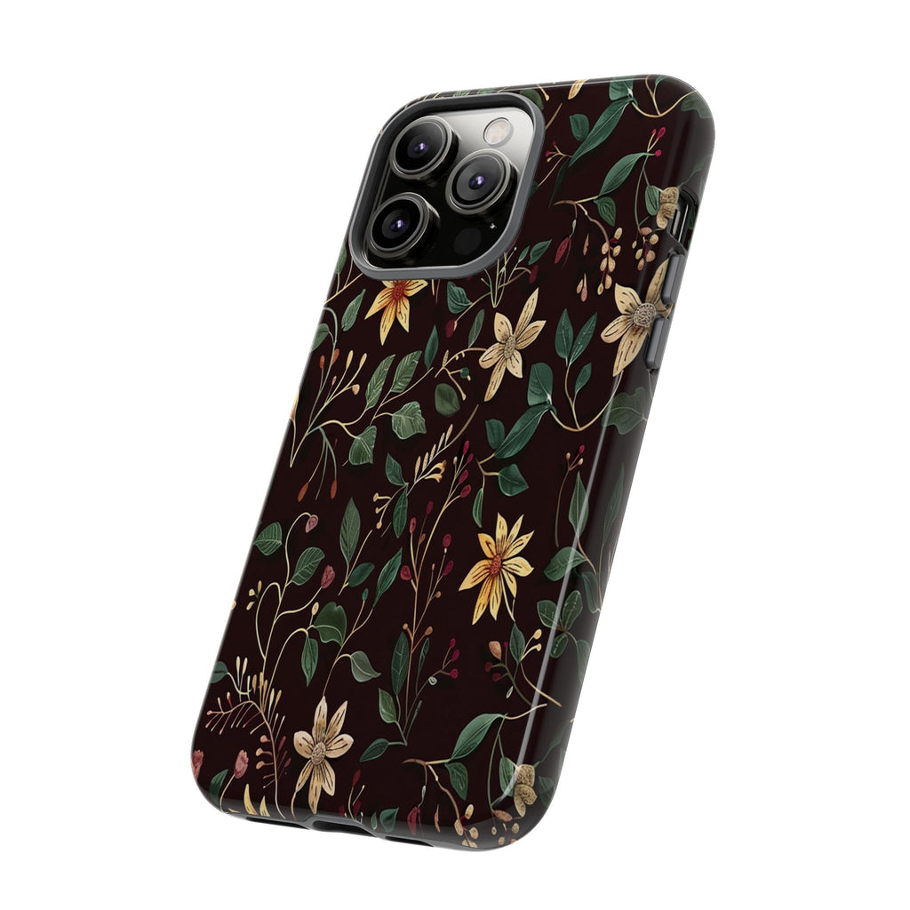 Dark Vintage Floral Case