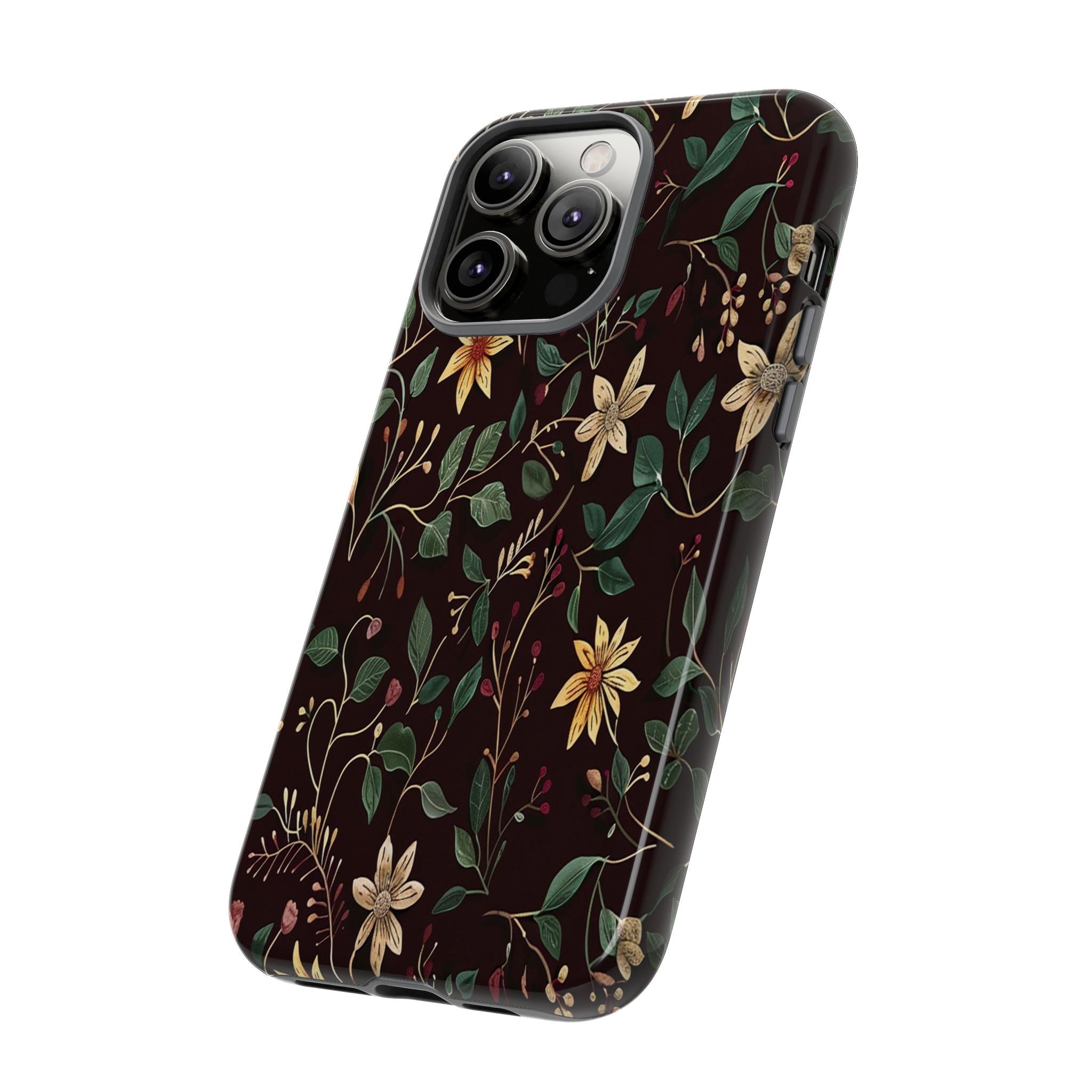 Dark Vintage Floral Case