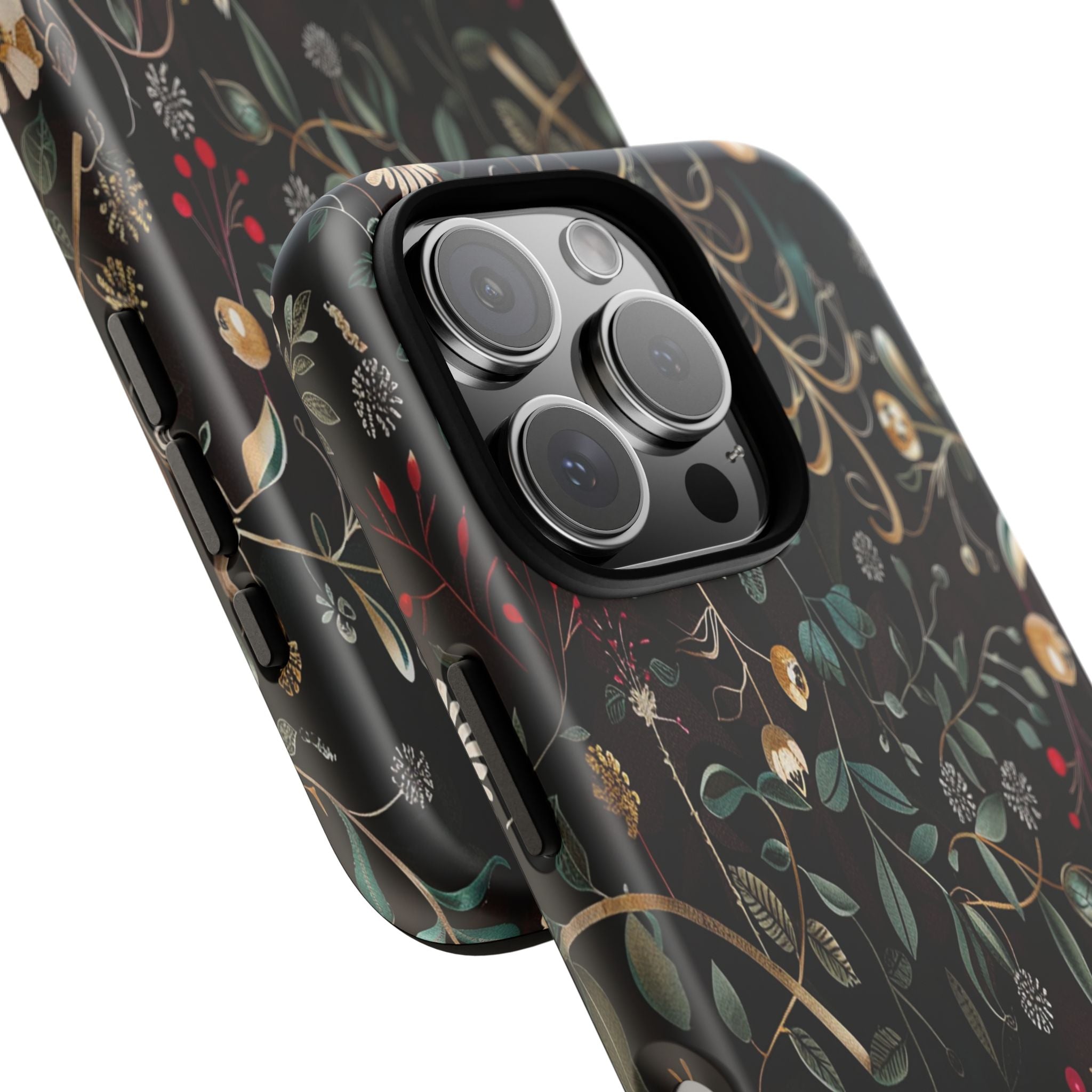 Dark Leafy Case
