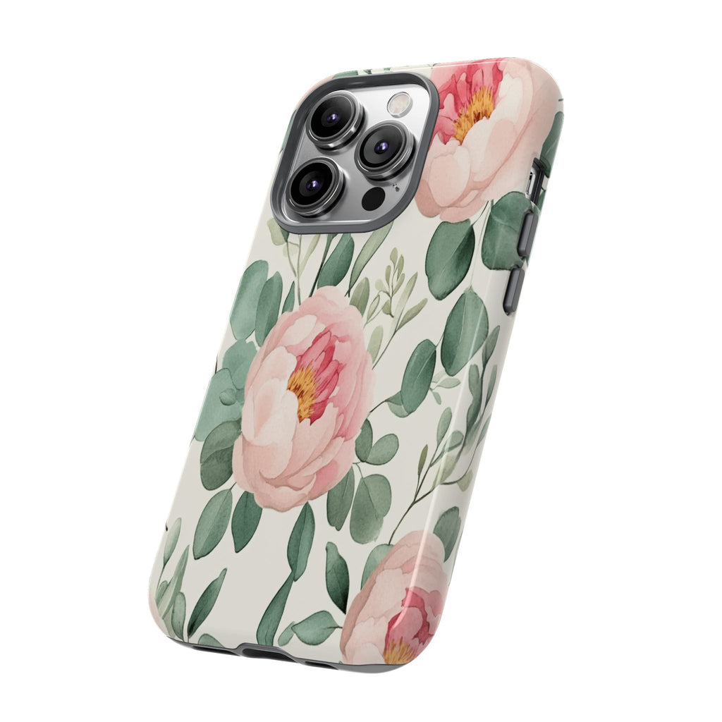 Soft Pink Peonies Case