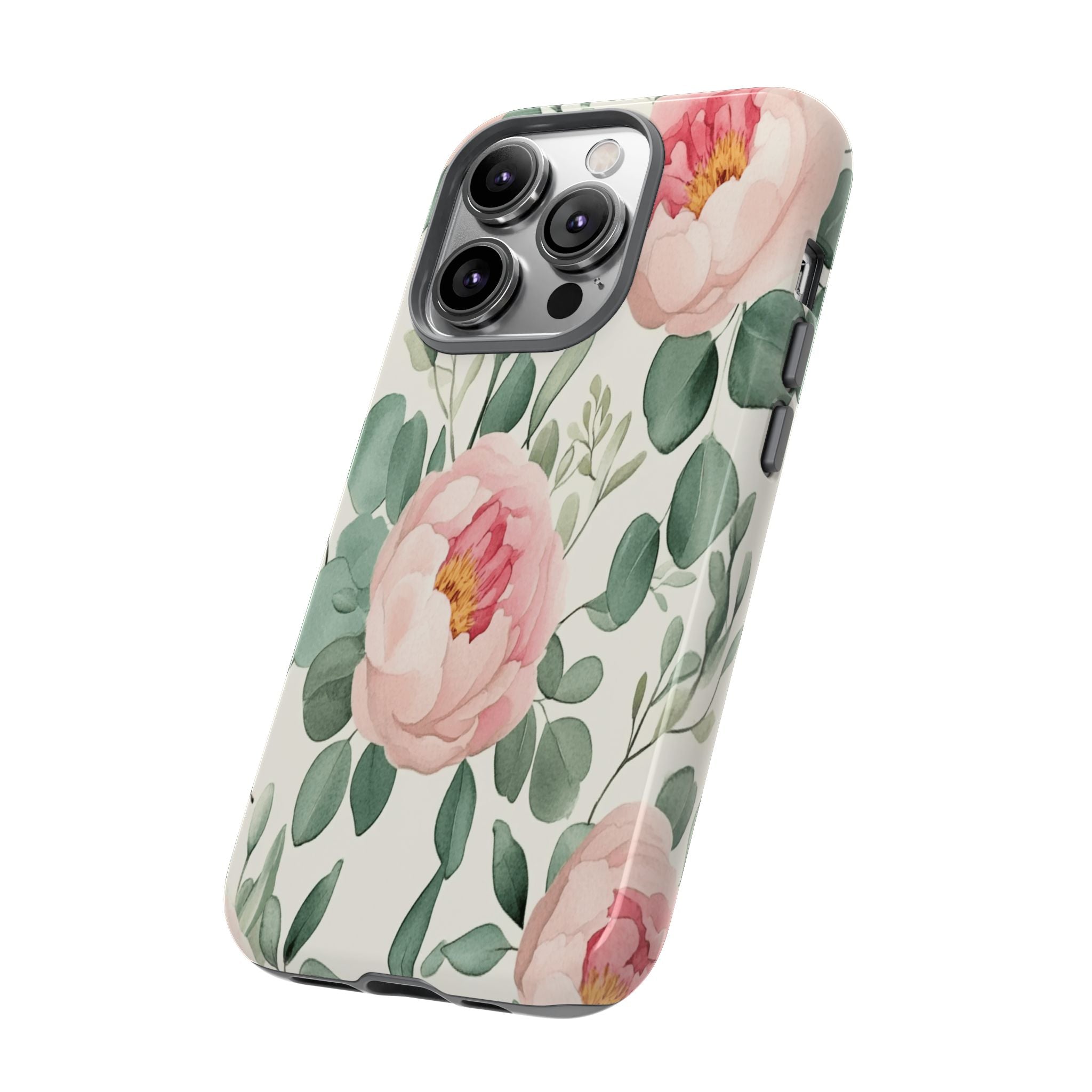 Soft Pink Peonies Case