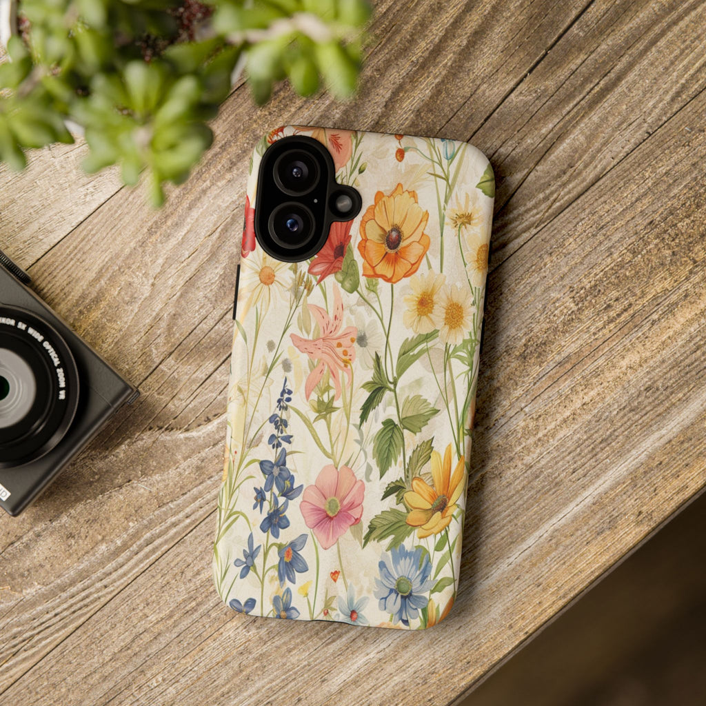 Vintage Wildflower Garden Case