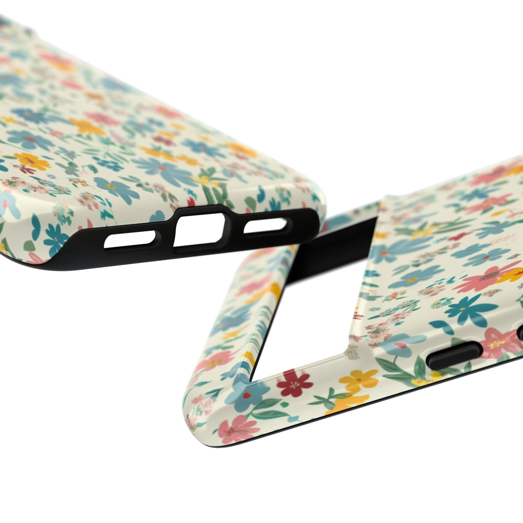 Pastel Yellow Green and Blue Case