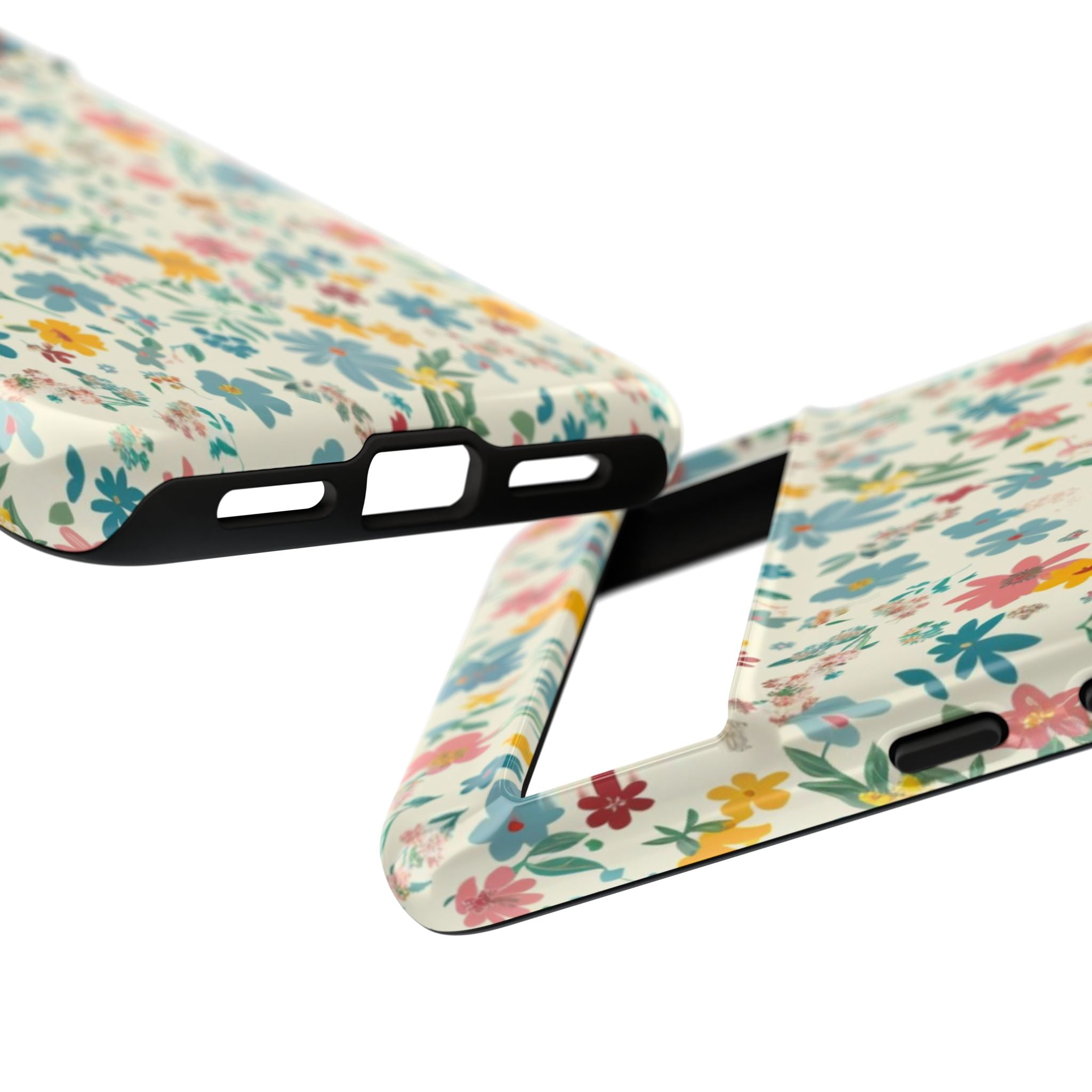 Pastel Yellow Green and Blue Case
