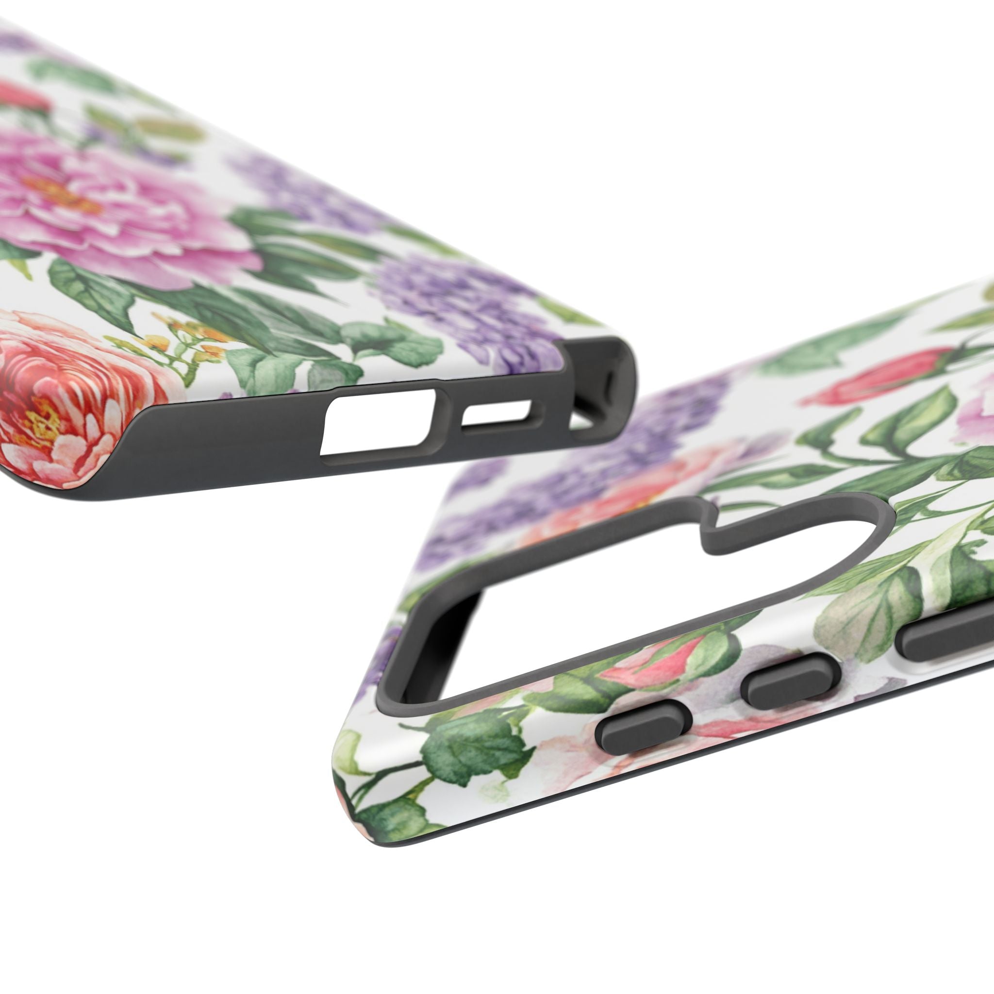 Watercolor Peonies and Lilacs Case