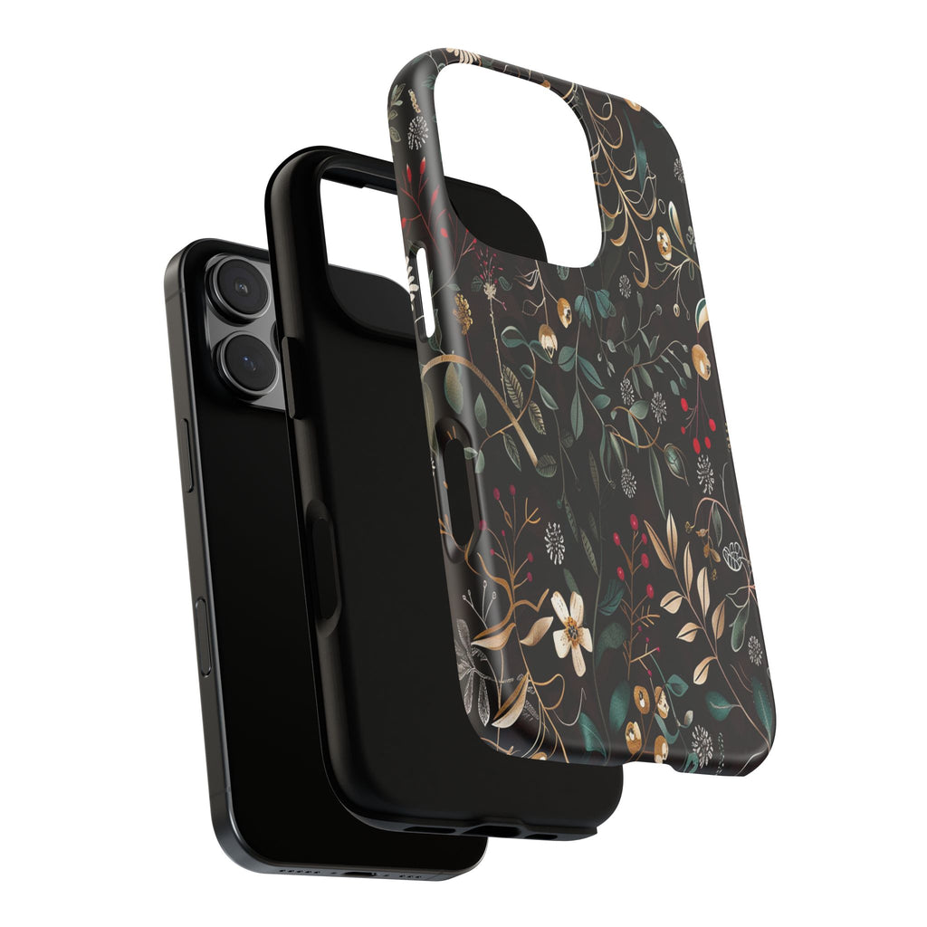 Dark Leafy Case