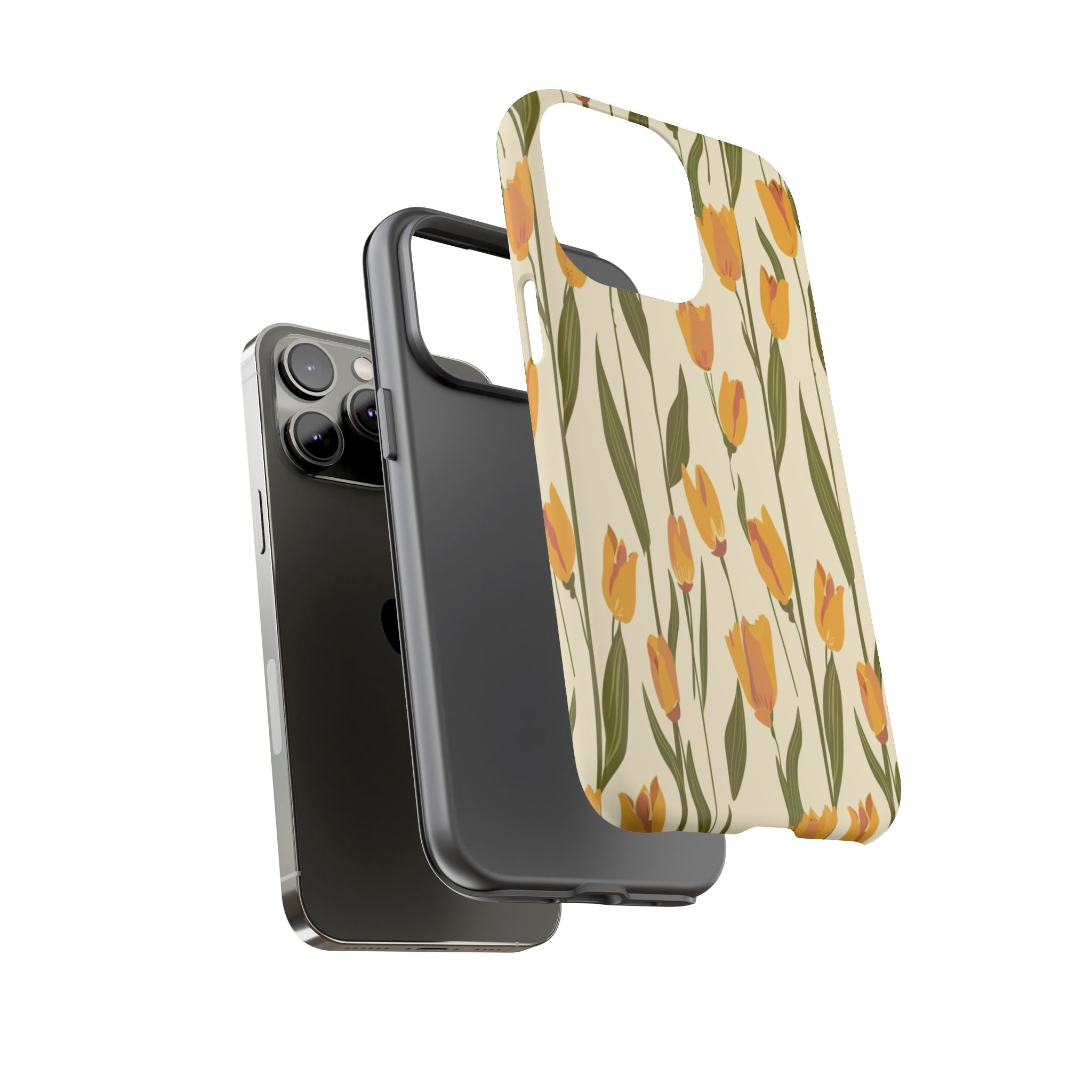 Yellow and Orange Tulips Case