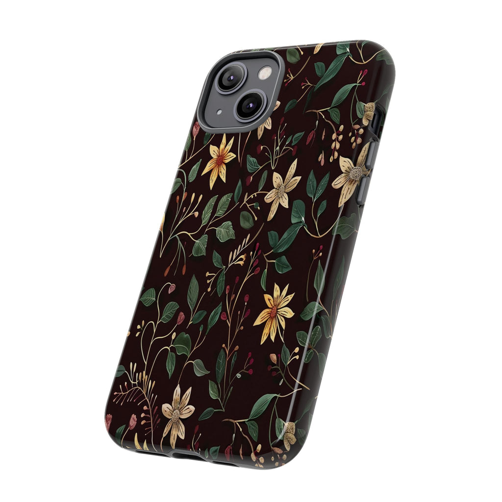 Dark Vintage Floral Case