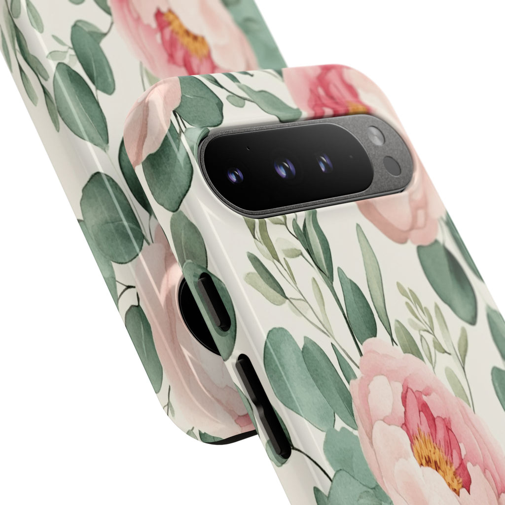 Soft Pink Peonies Case