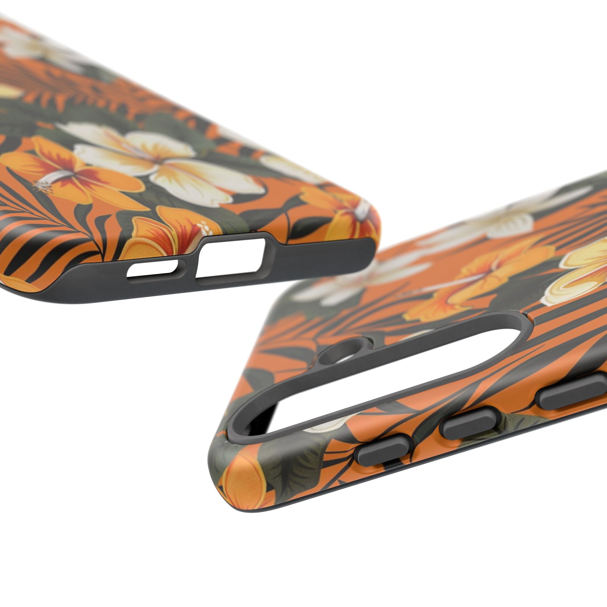 Vibrant Orange Tropical Case