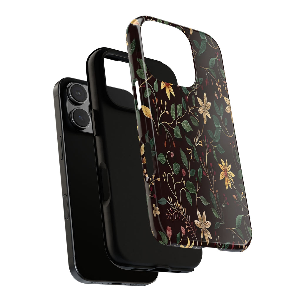 Dark Vintage Floral Case