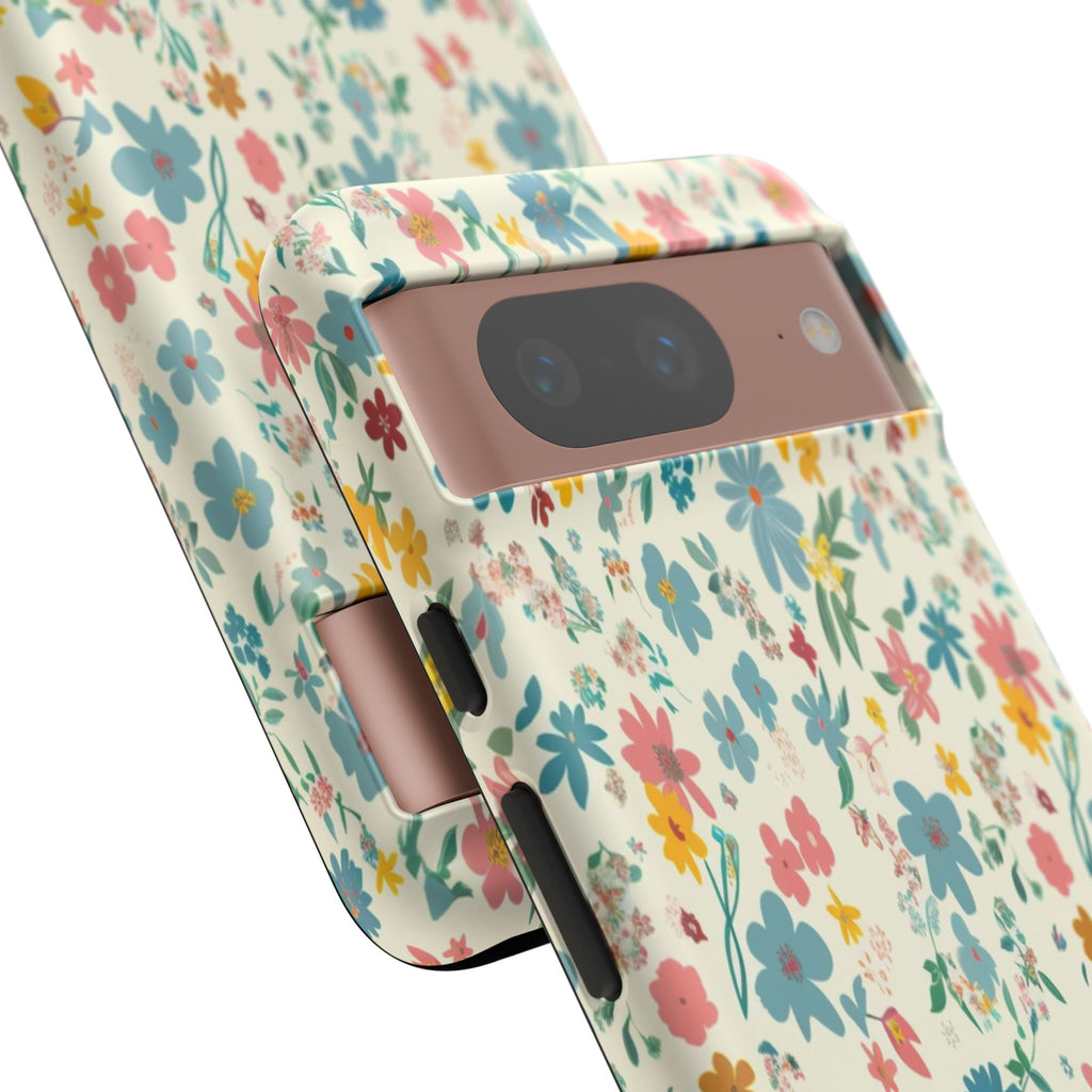 Pastel Yellow Green and Blue Case
