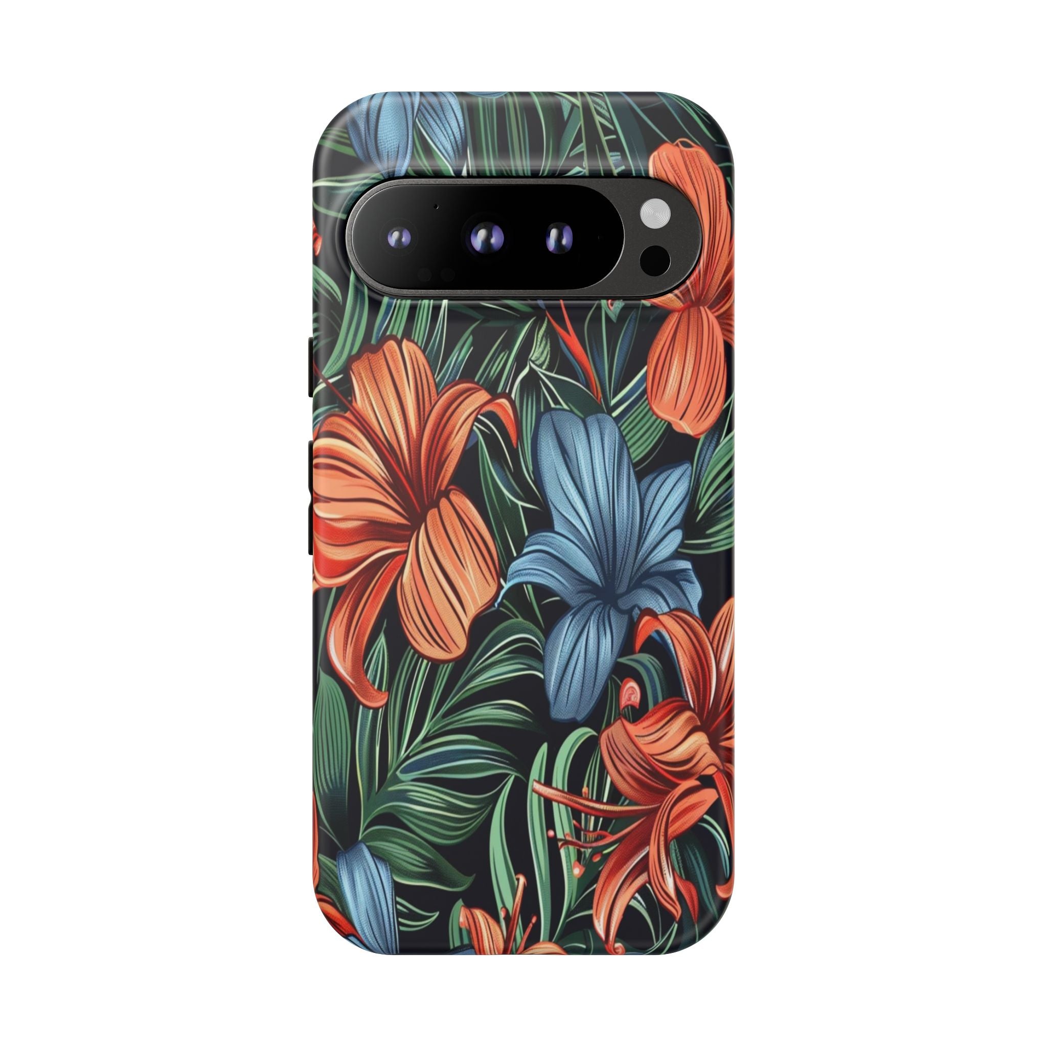 Tropical Red and Blue