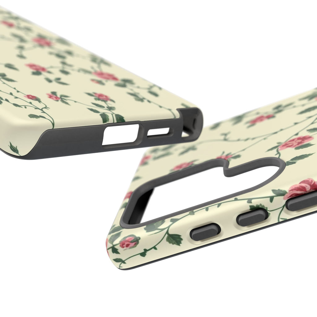 Elegant Pink Victorian Roses Case